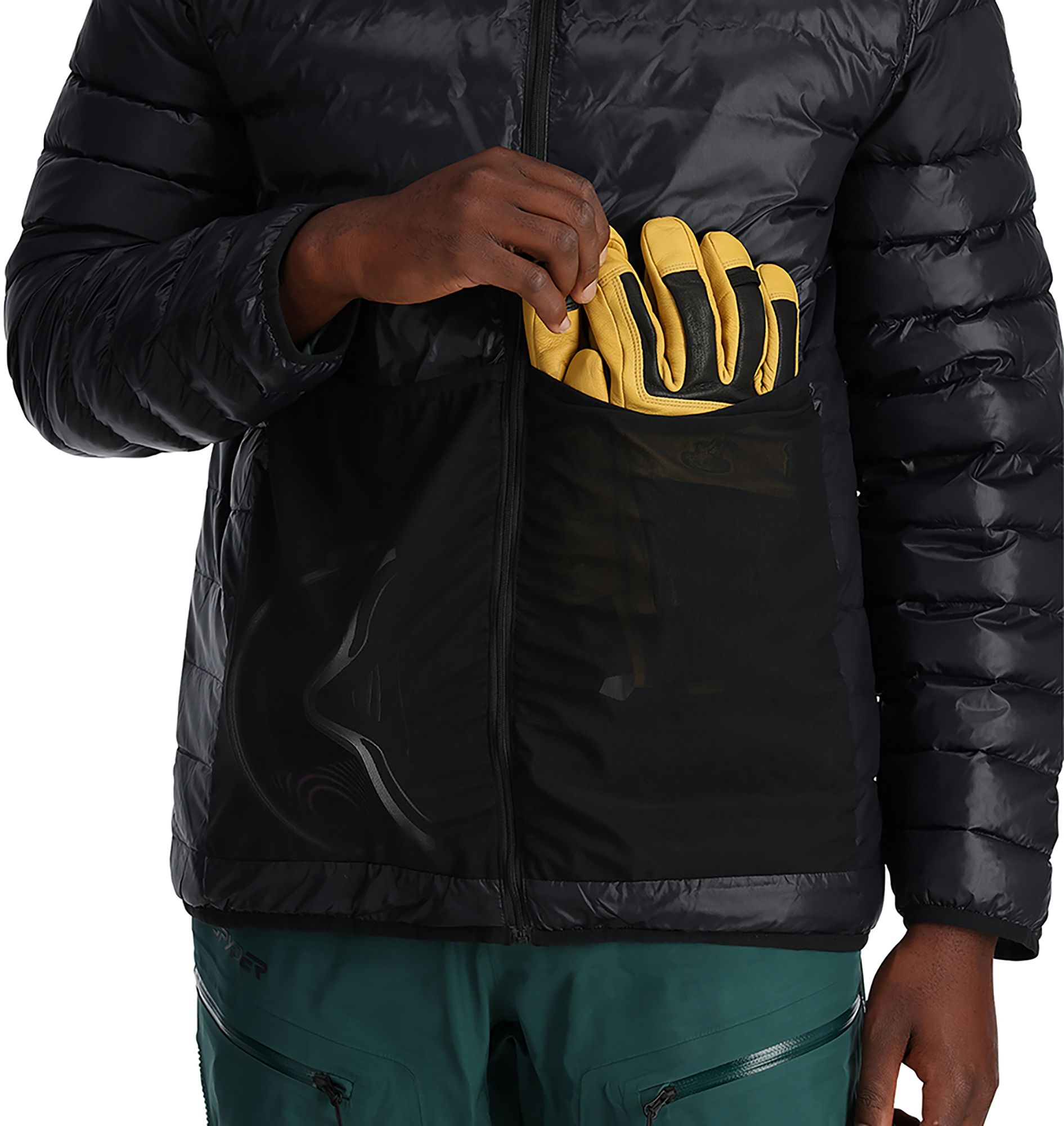 Spyder Men's Sanctioned Hooded Down Jacket