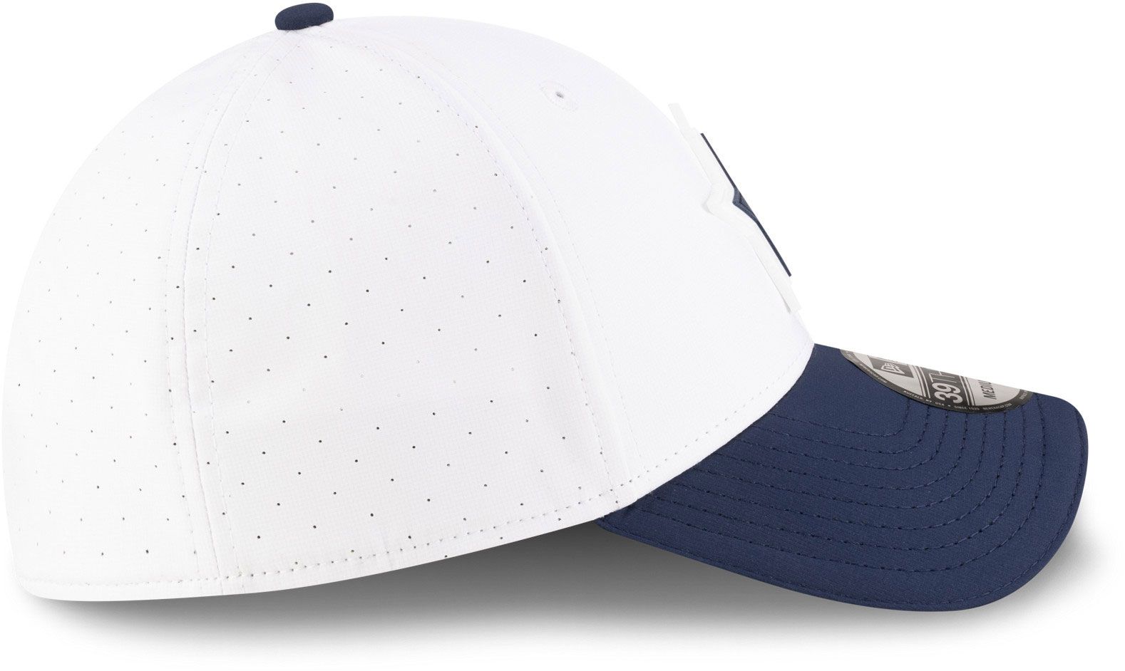 New Era Adult Dallas Cowboys Training Camp 2025 White 39Thirty Stretch Fit Hat product image