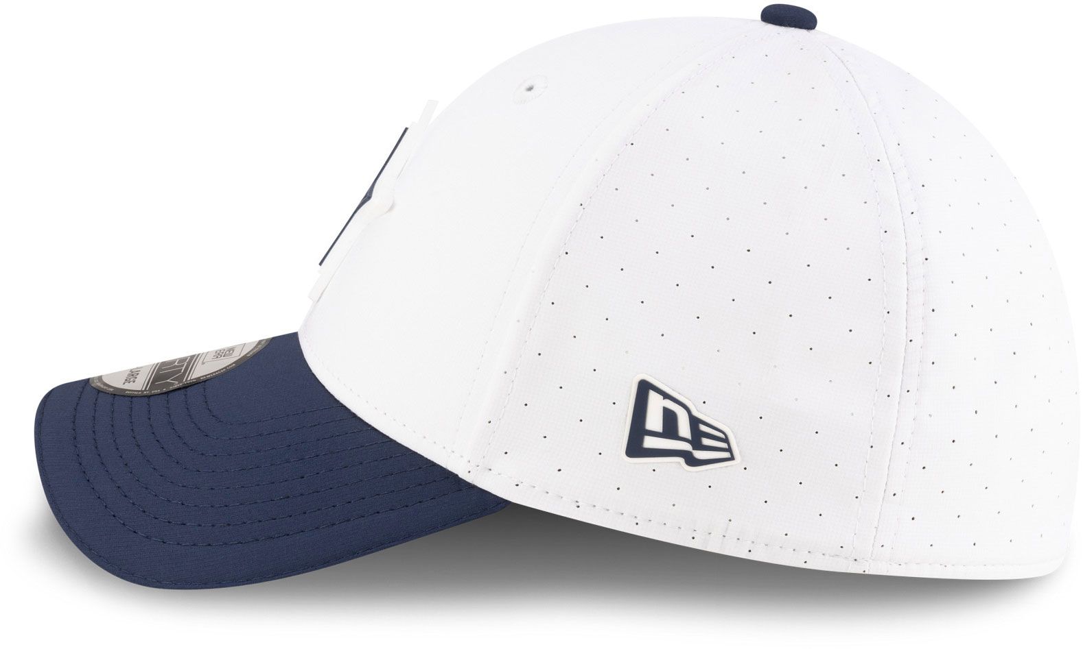 New Era Adult Dallas Cowboys Training Camp 2025 White 39Thirty Stretch Fit Hat product image