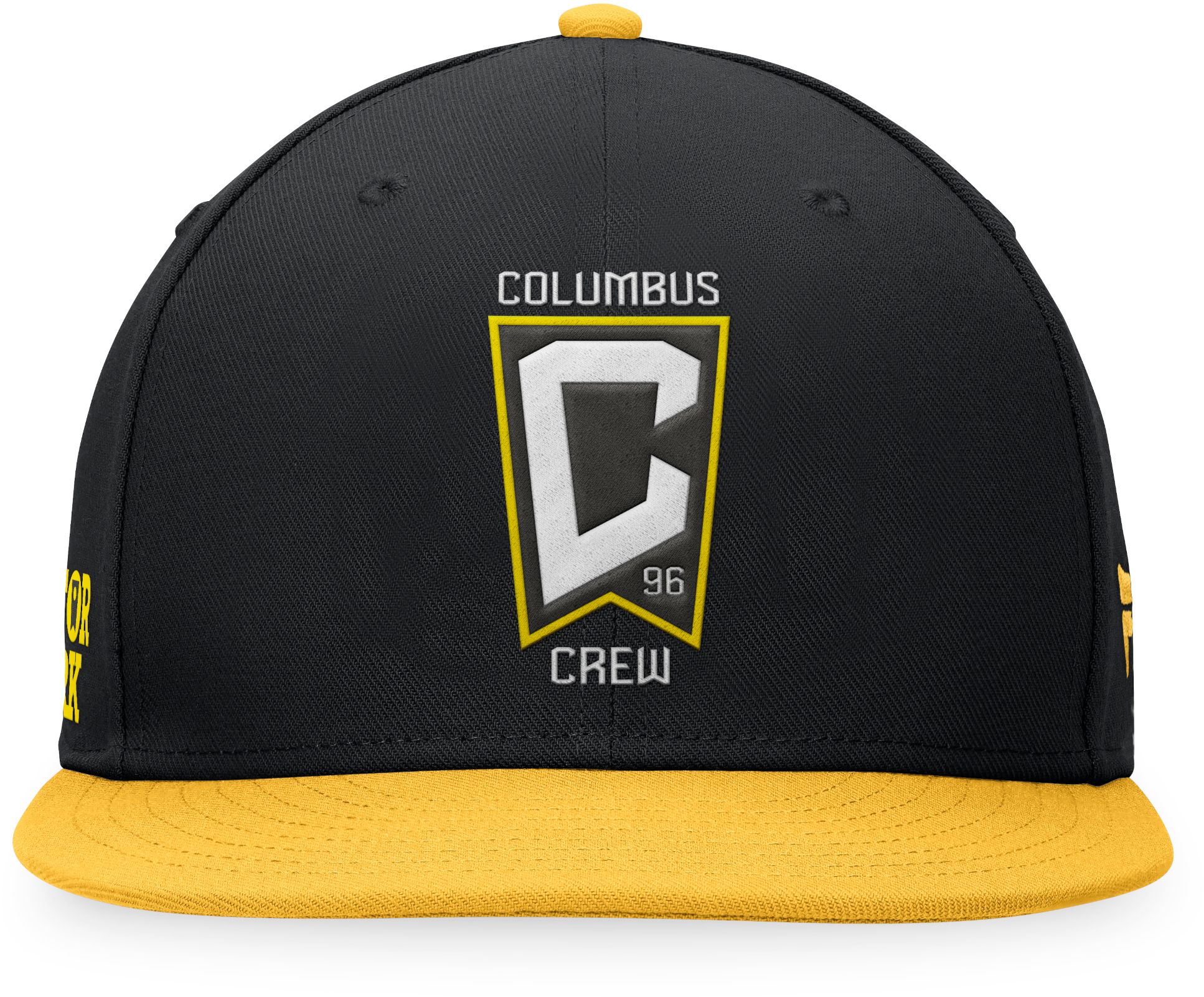 MLS Adult Columbus Crew Downtown Black Adjustable Hat