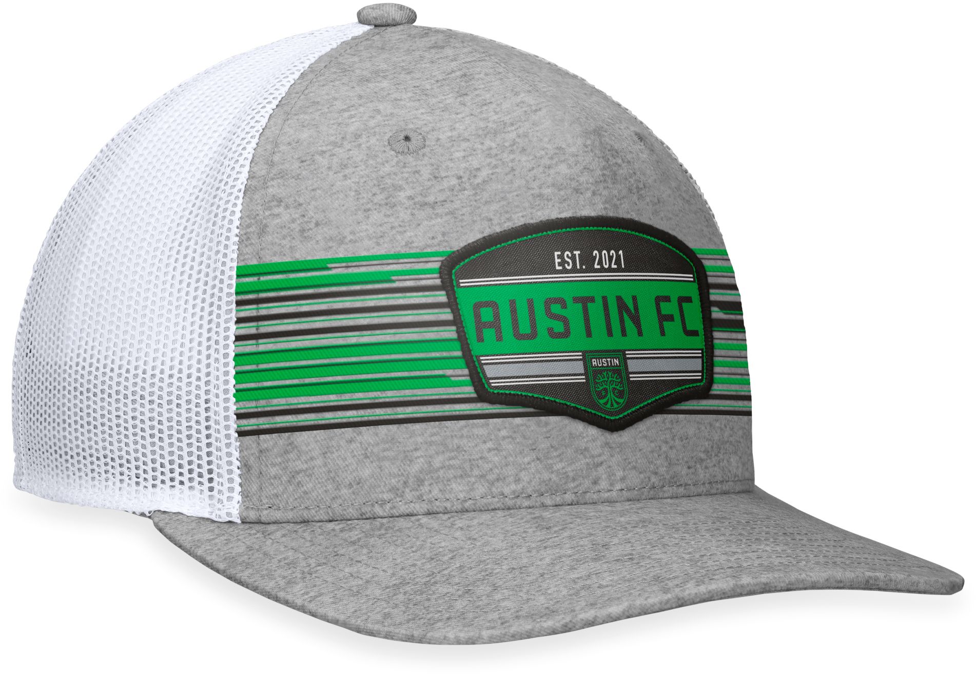 MLS Adult Austin FC Stroke Grey Trucker Hat