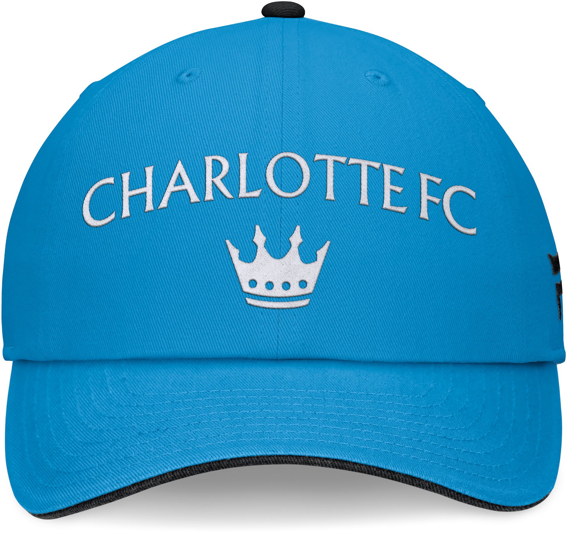 MLS Adult Charlotte FC Old School Blue Unstructured Adjustable Hat product image