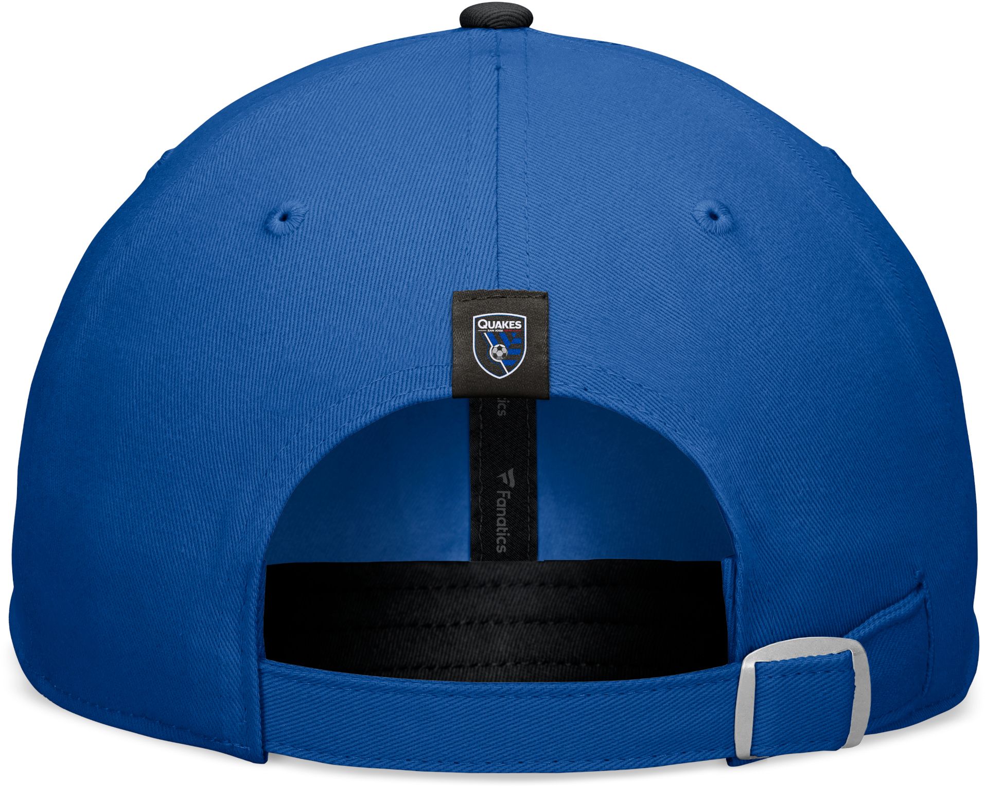 MLS Adult San Jose Earthquakes Old School Blue Unstructured Adjustable Hat