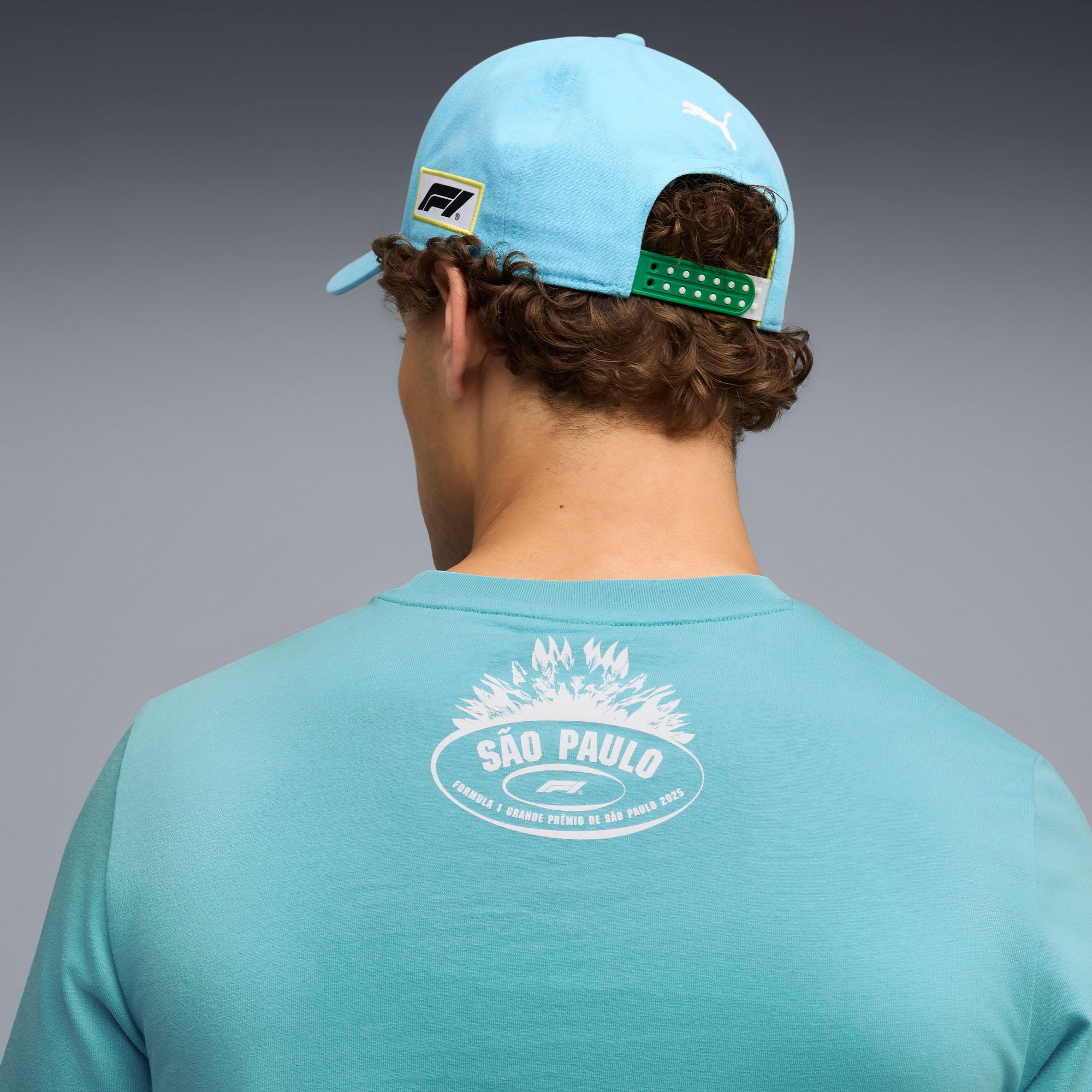 PUMA Adult F1 Brazil Blue Baseball Adjustable Hat product image