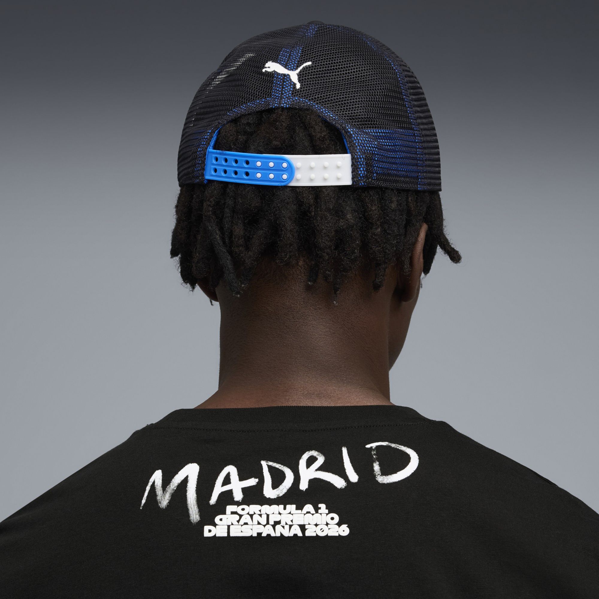 PUMA Men's Formula 1 Black Spain Race Adjustable Hat product image
