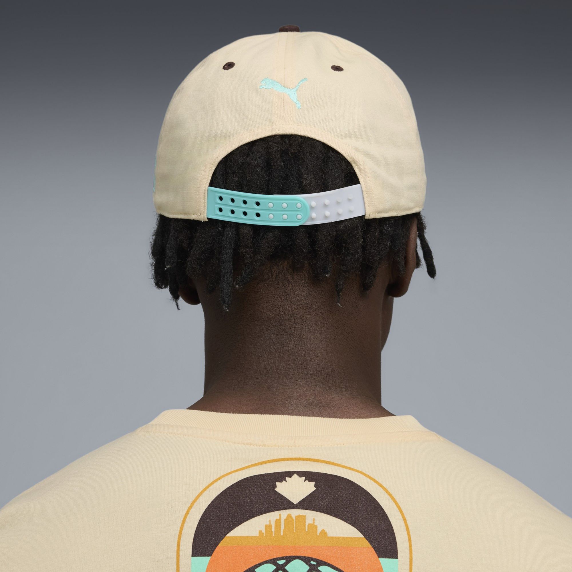 PUMA Men's Formula 1 Cream Canada Race Adjustable Hat product image