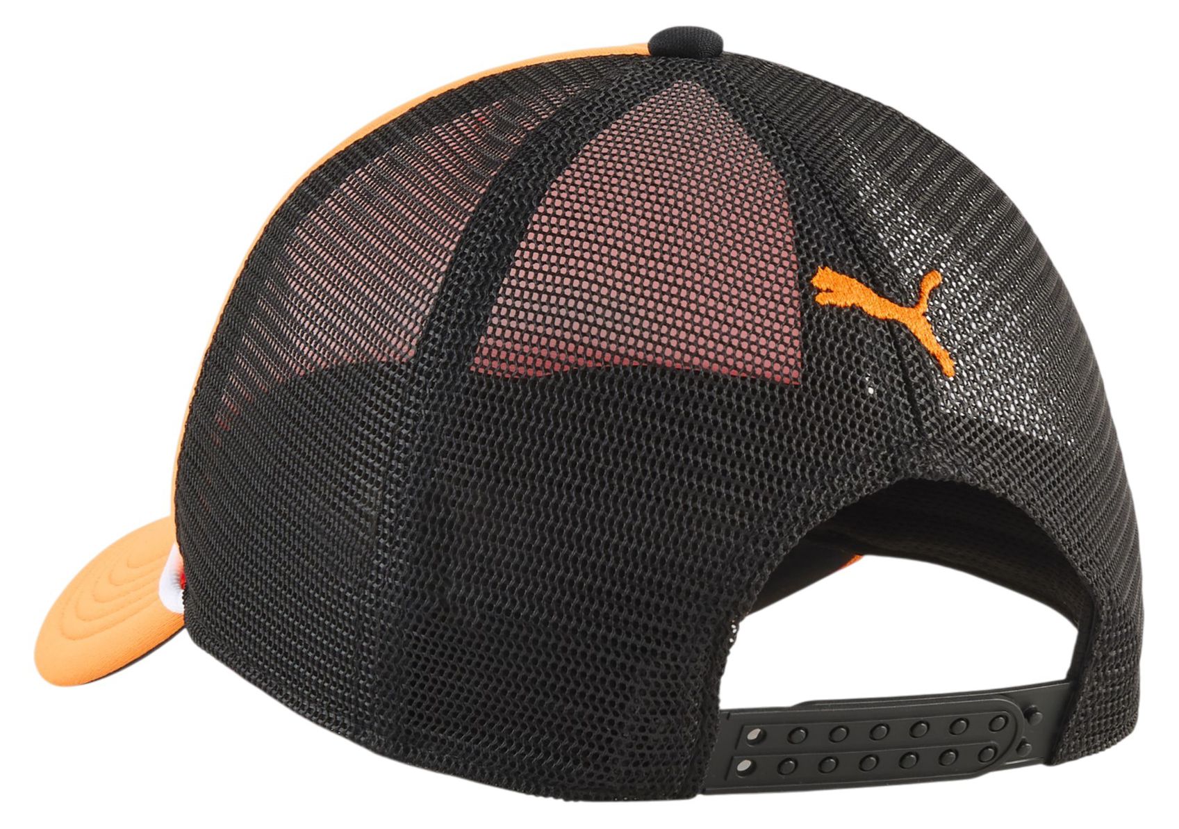 PUMA Men's F1 McLaren Orange Adjustable Trucker Hat product image