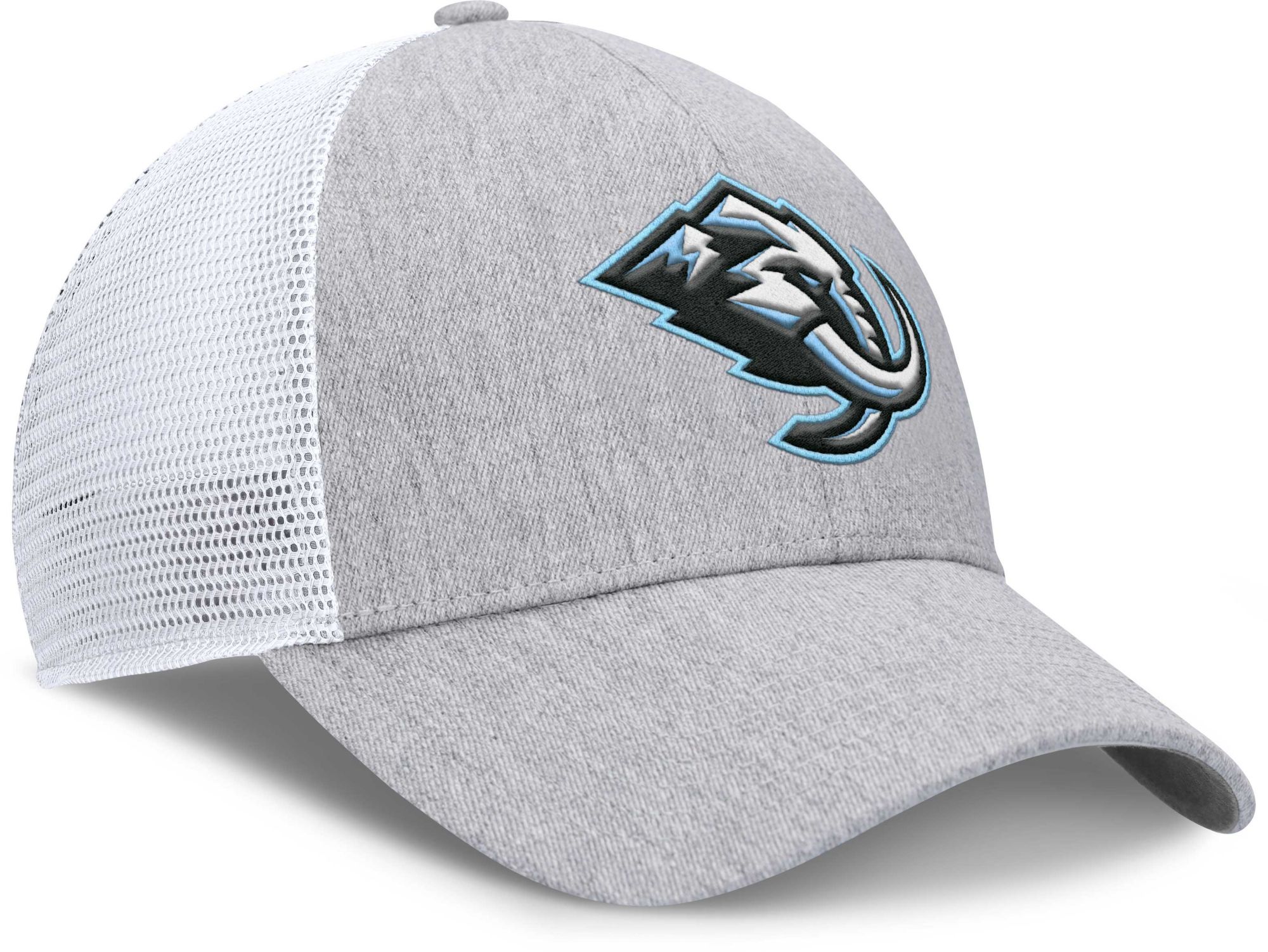 NHL Men's Utah Mammoth Primary Logo Adjustable Snapback Grey Hat product image