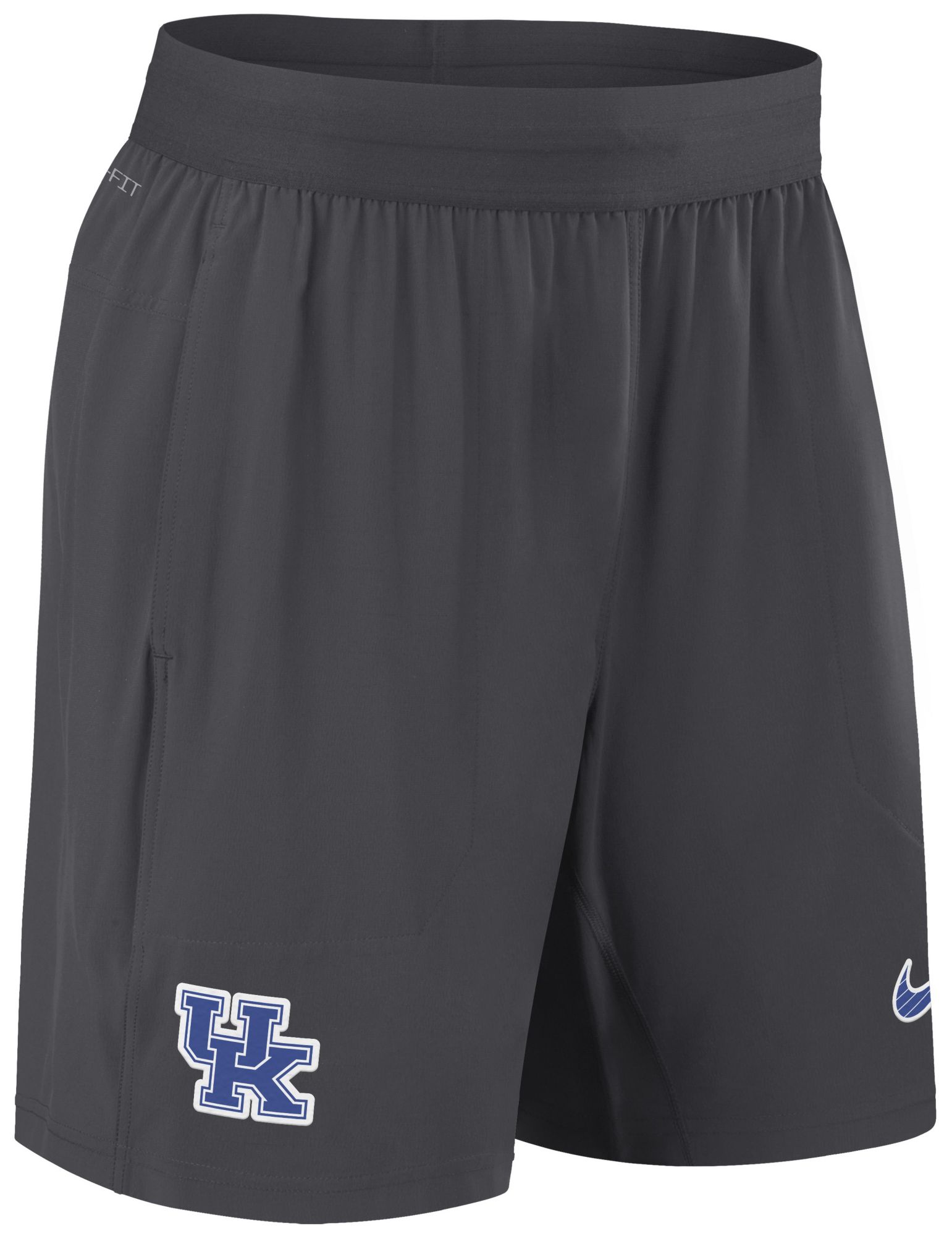 Nike Women's Kentucky Wildcats Anthracite Dri-FIT Woven Logo Shorts product image