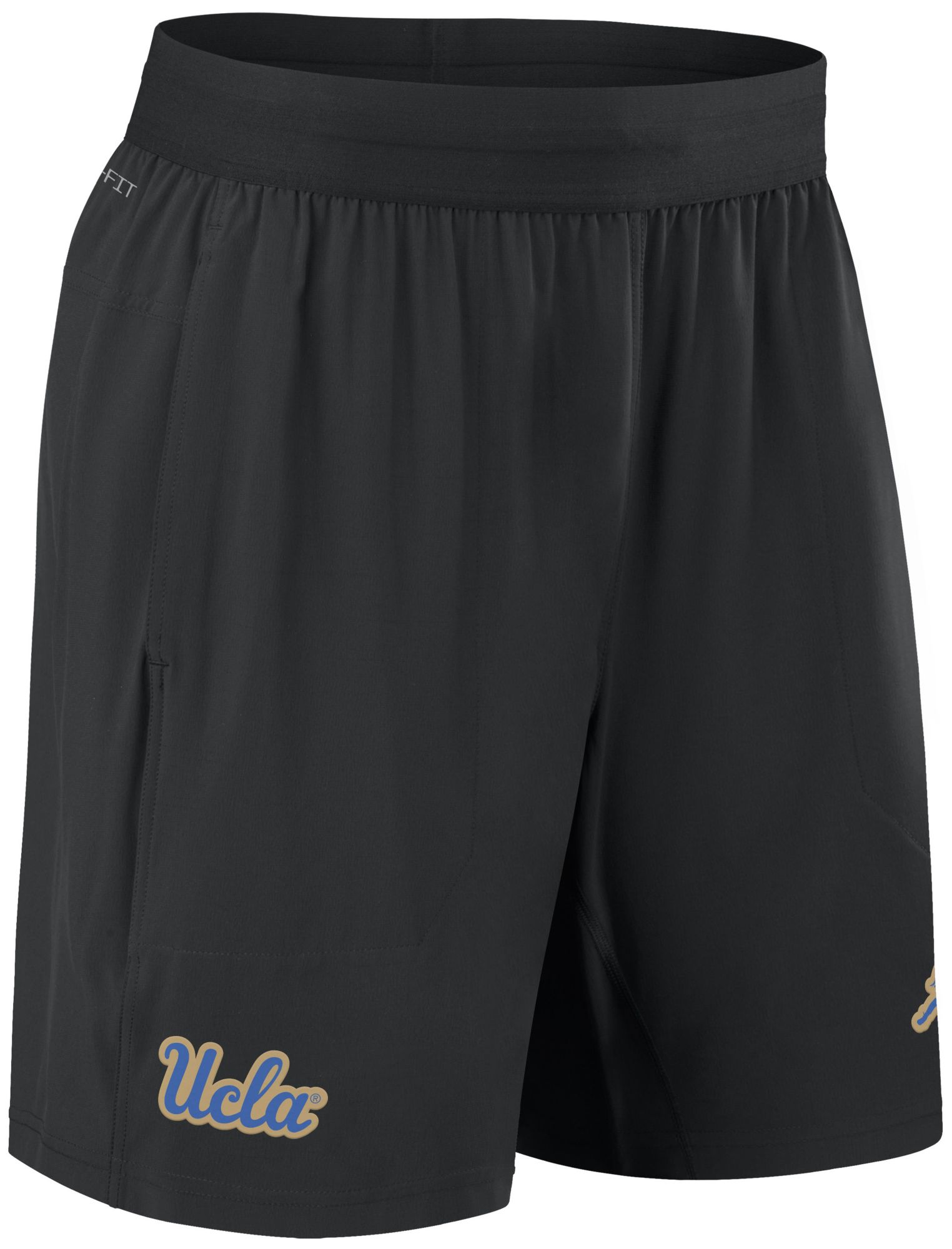 Jordan Women's UCLA Bruins Black Dri-FIT Woven Logo Shorts product image