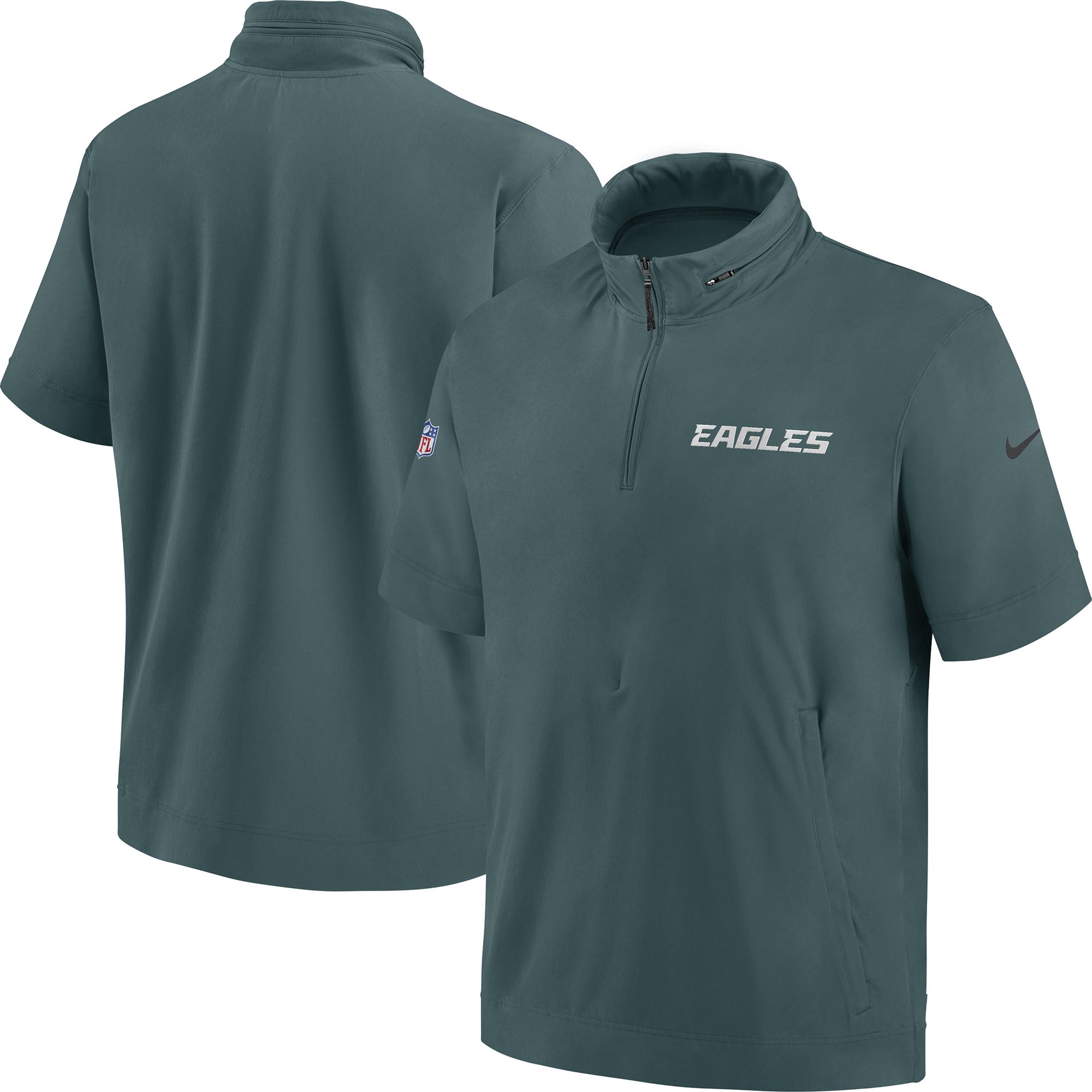 Nike Men's Philadelphia Eagles Sideline Coach Sport Teal Jacket product image