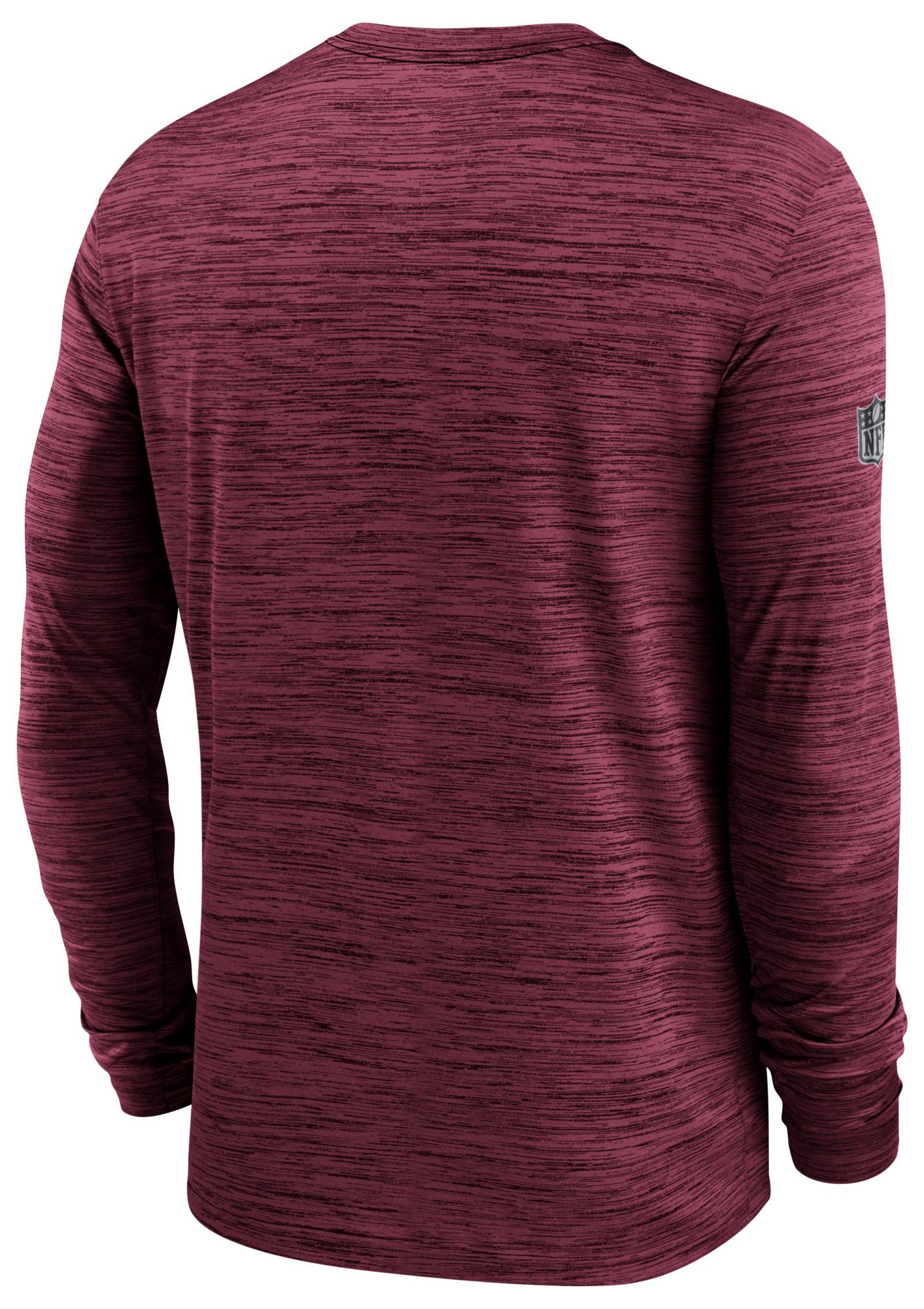 Nike Men's Washington Commanders Team Red Sideline Velocity Long Sleeve Shirt product image