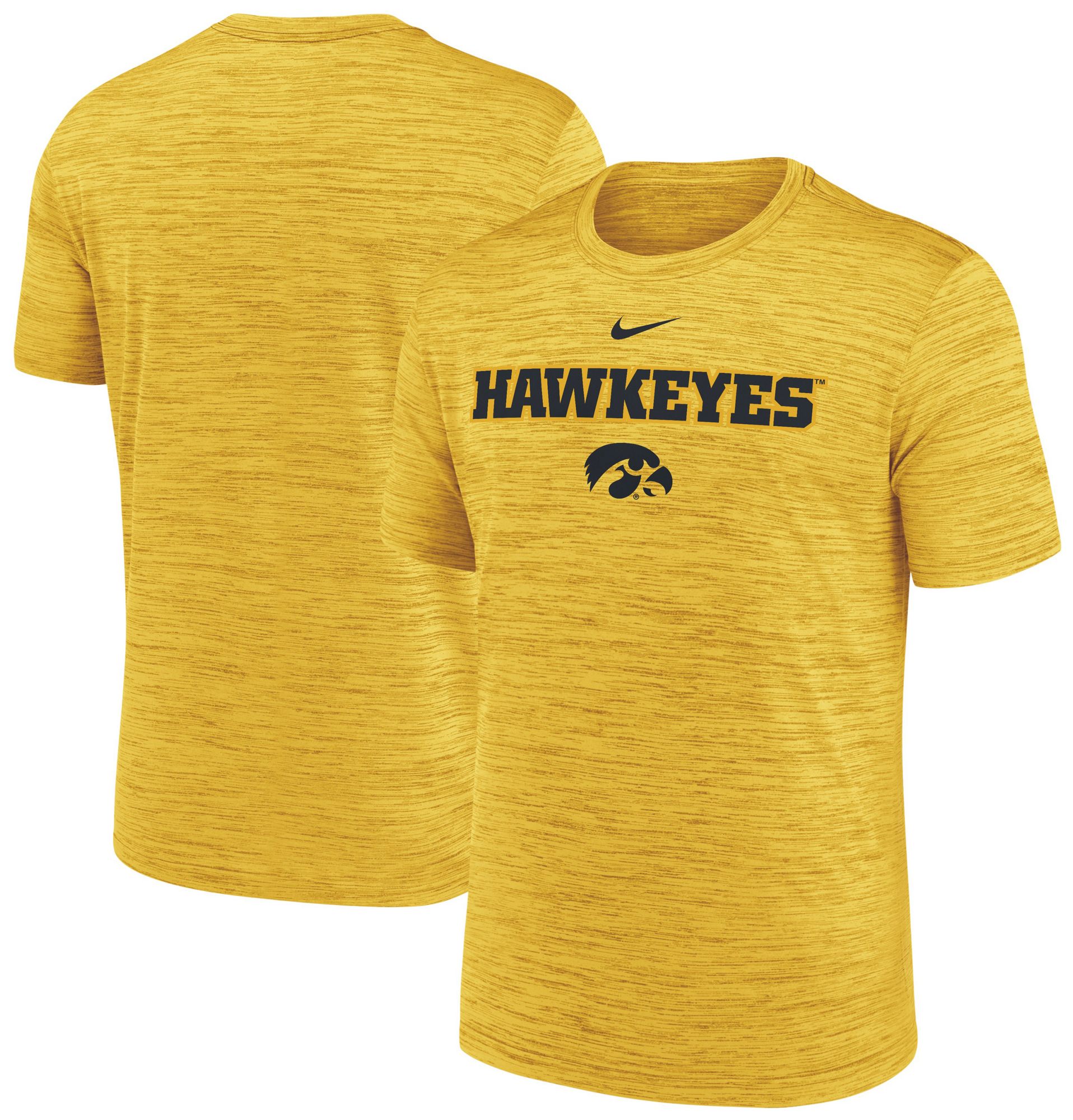 Nike Men's Iowa Hawkeyes Gold Dri-FIT Velocity T-Shirt product image