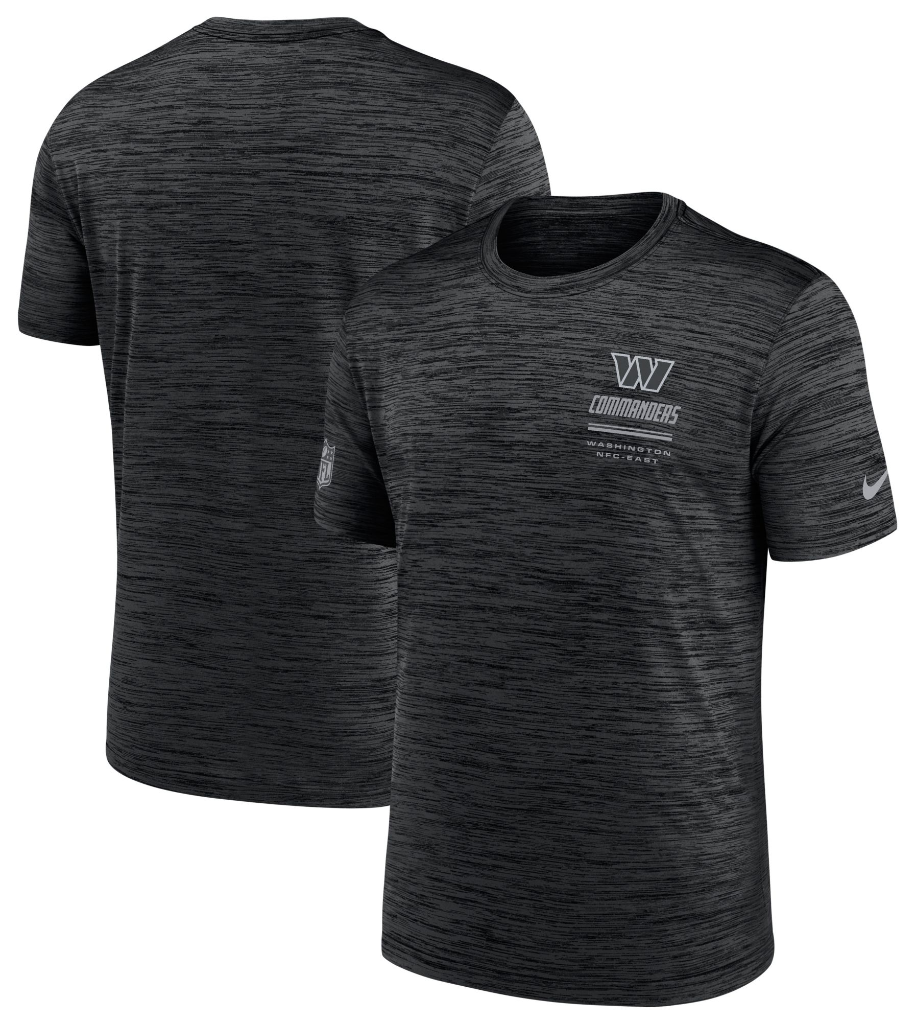 Nike Men's Washington Commanders Black Sideline Legend Velocity T-Shirt product image
