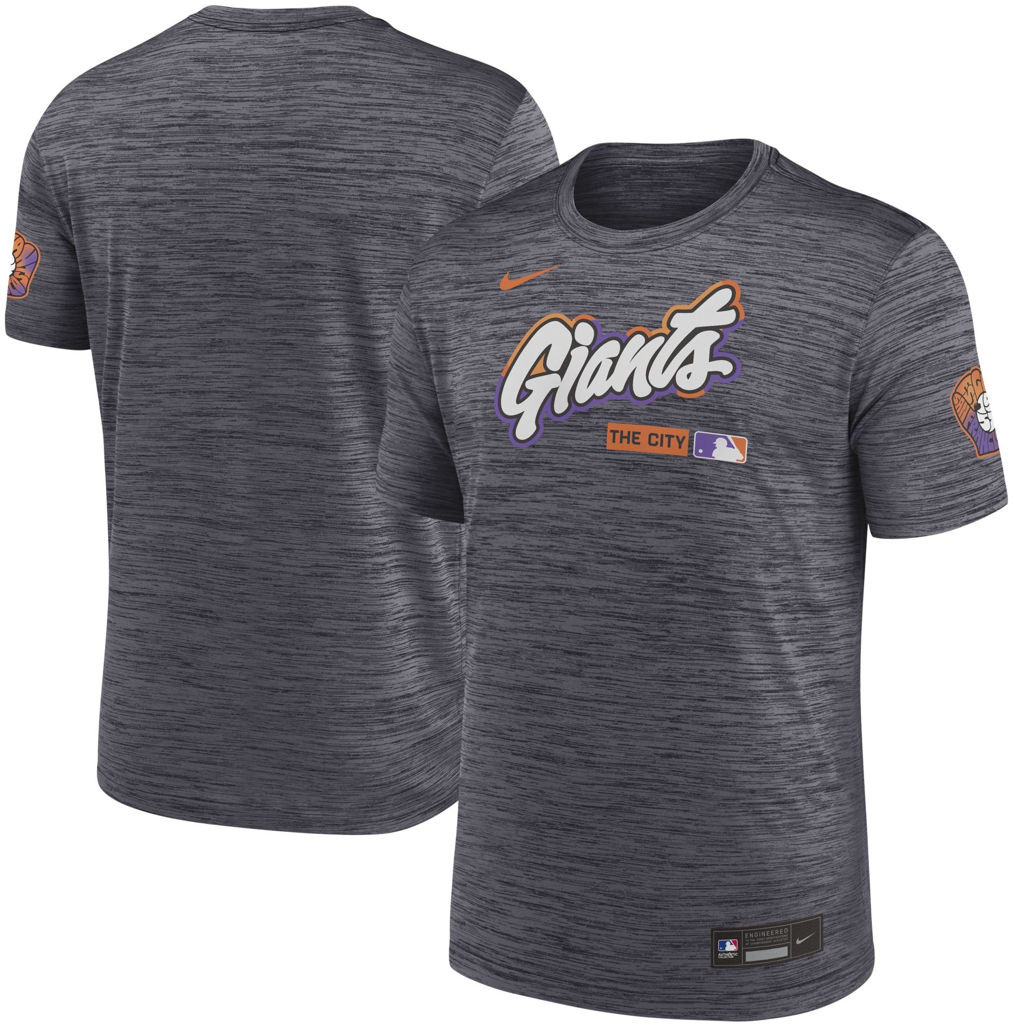 Nike Men's San Francisco Giants City Connect Authentic Velocity T-Shirt product image