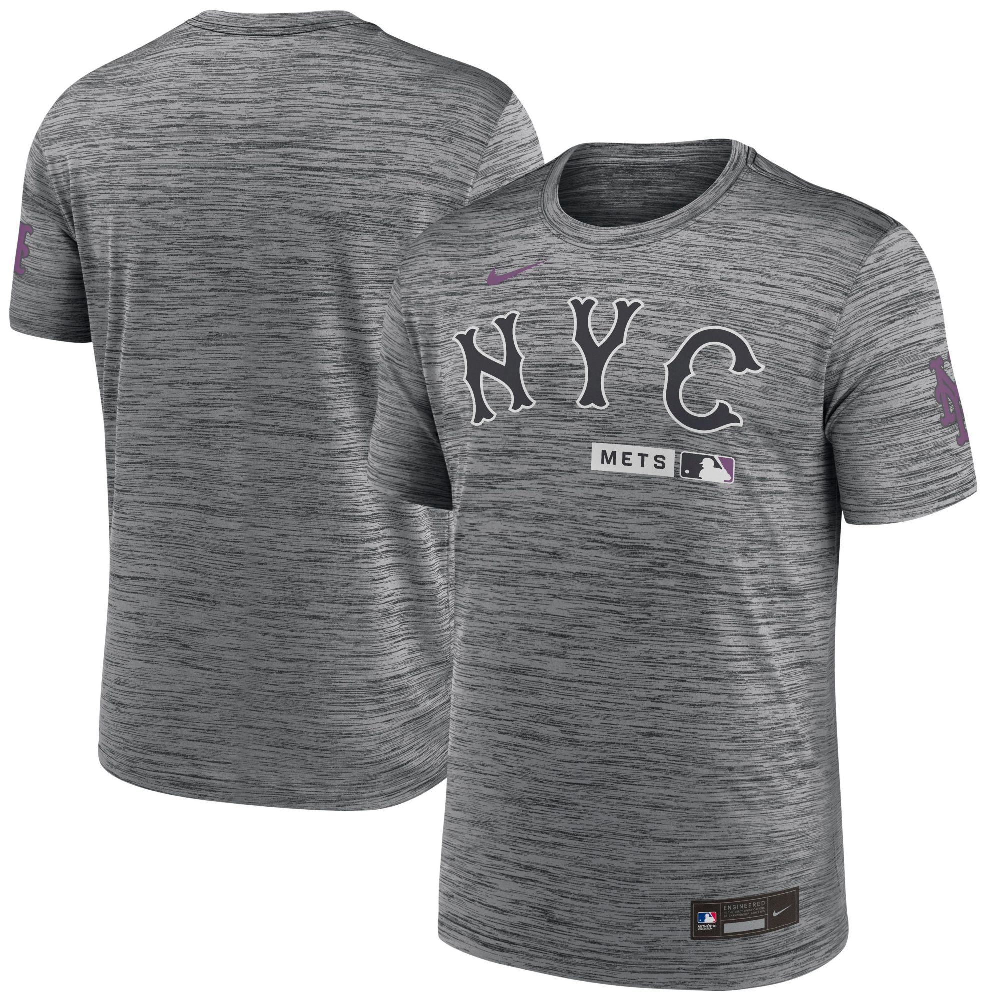 Nike Men's New York Mets City Connect Authentic Velocity T-Shirt product image
