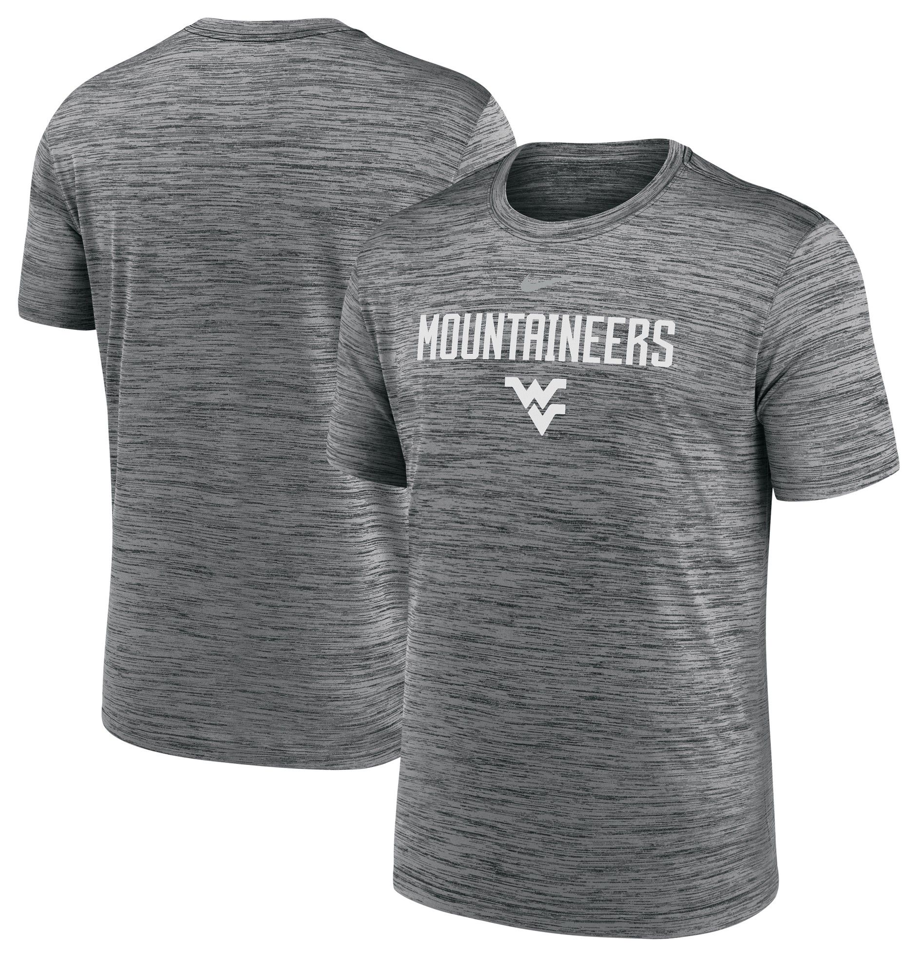 Nike Men's West Virginia Mountaineers Anthracite Velocity T-Shirt product image