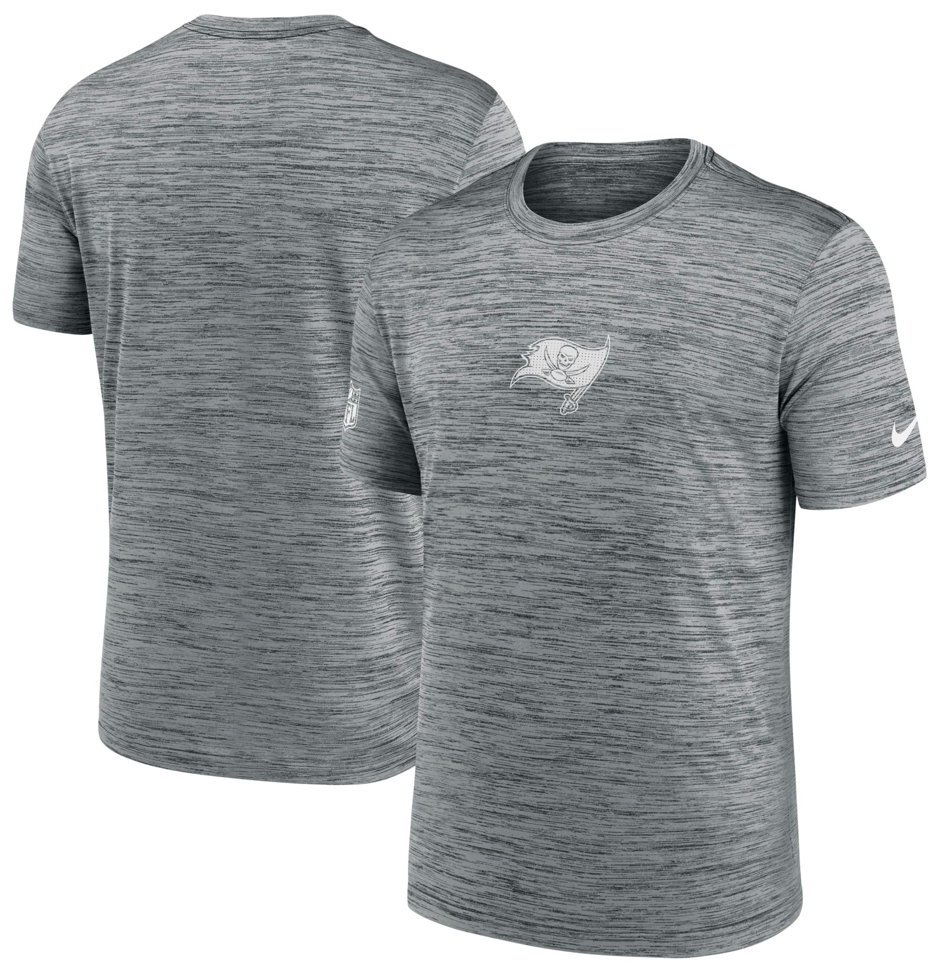 Nike Men's Tampa Bay Buccaneers Dark Grey Heather Velocity T-Shirt product image