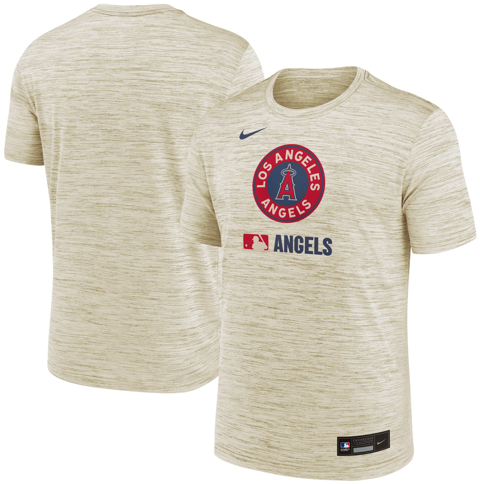 Nike Men's Los Angeles Angels Tan Velocity T-Shirt product image