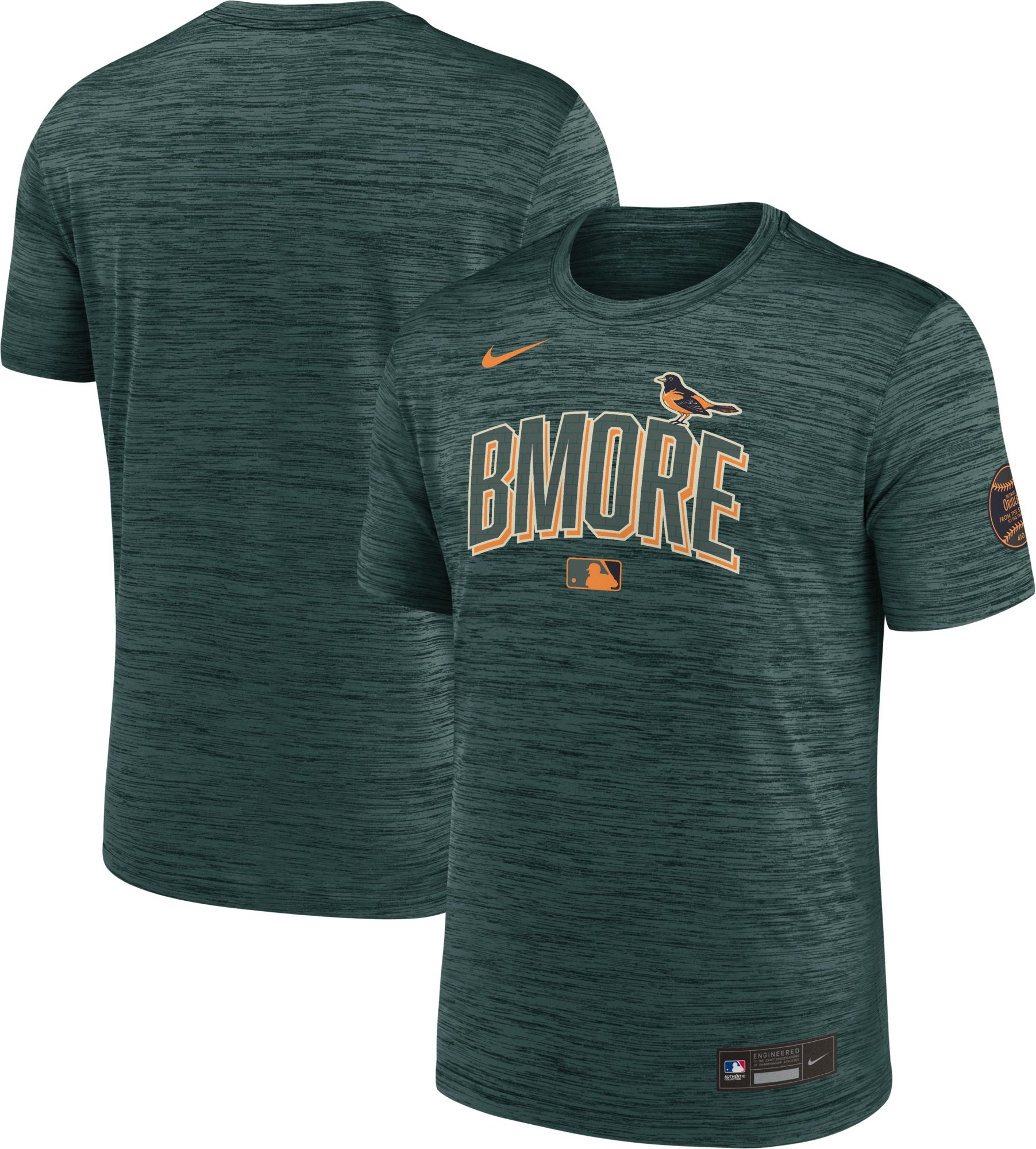 Nike Men's Baltimore Orioles 2026 City Connect Dri-FIT Authentic Collection Velocity T-Shirt product image
