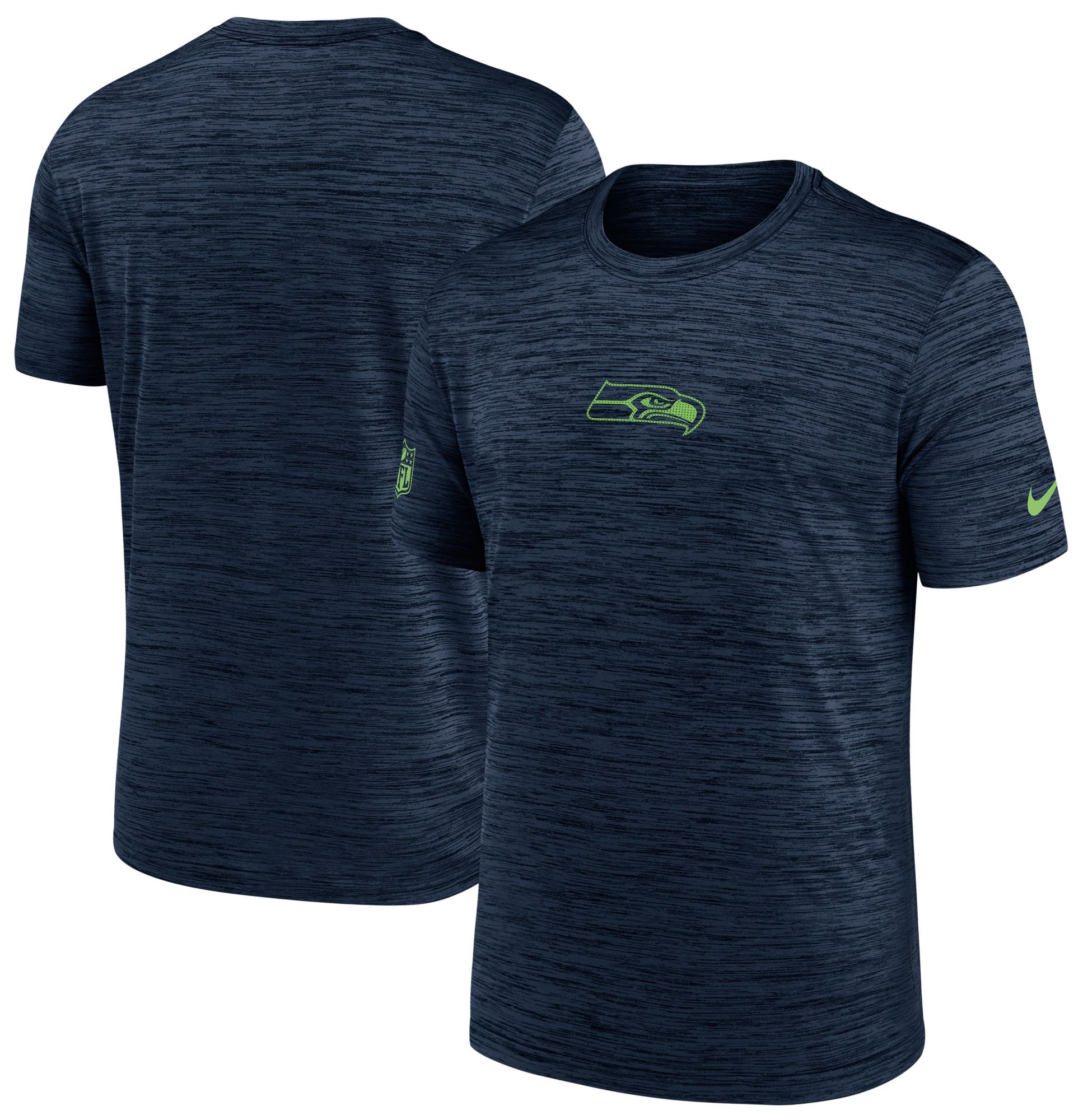 Nike Men's Seattle Seahawks College Navy Velocity T-Shirt product image