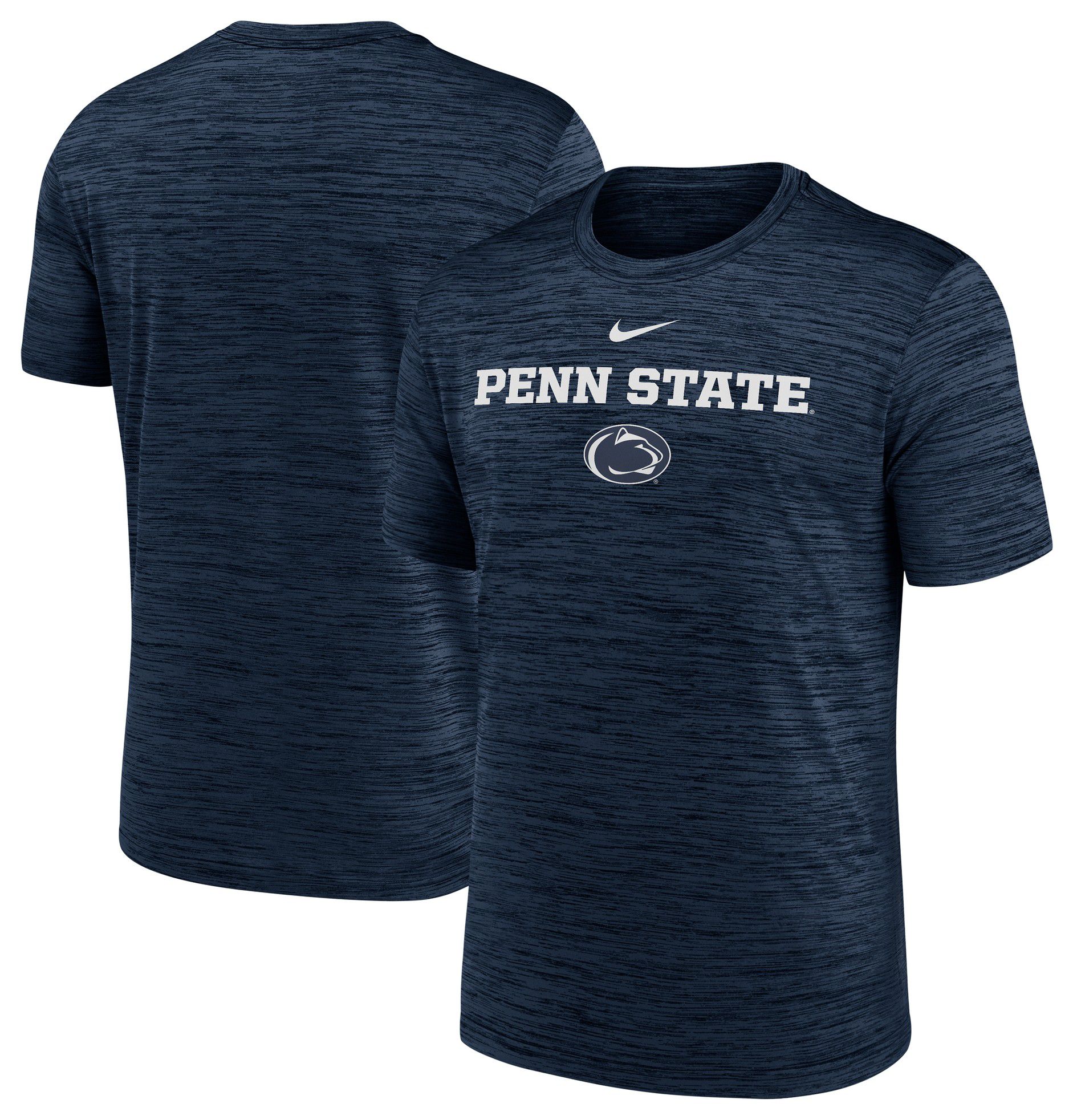Nike Men's Penn State Nittany Lions Navy Velocity T-Shirt product image