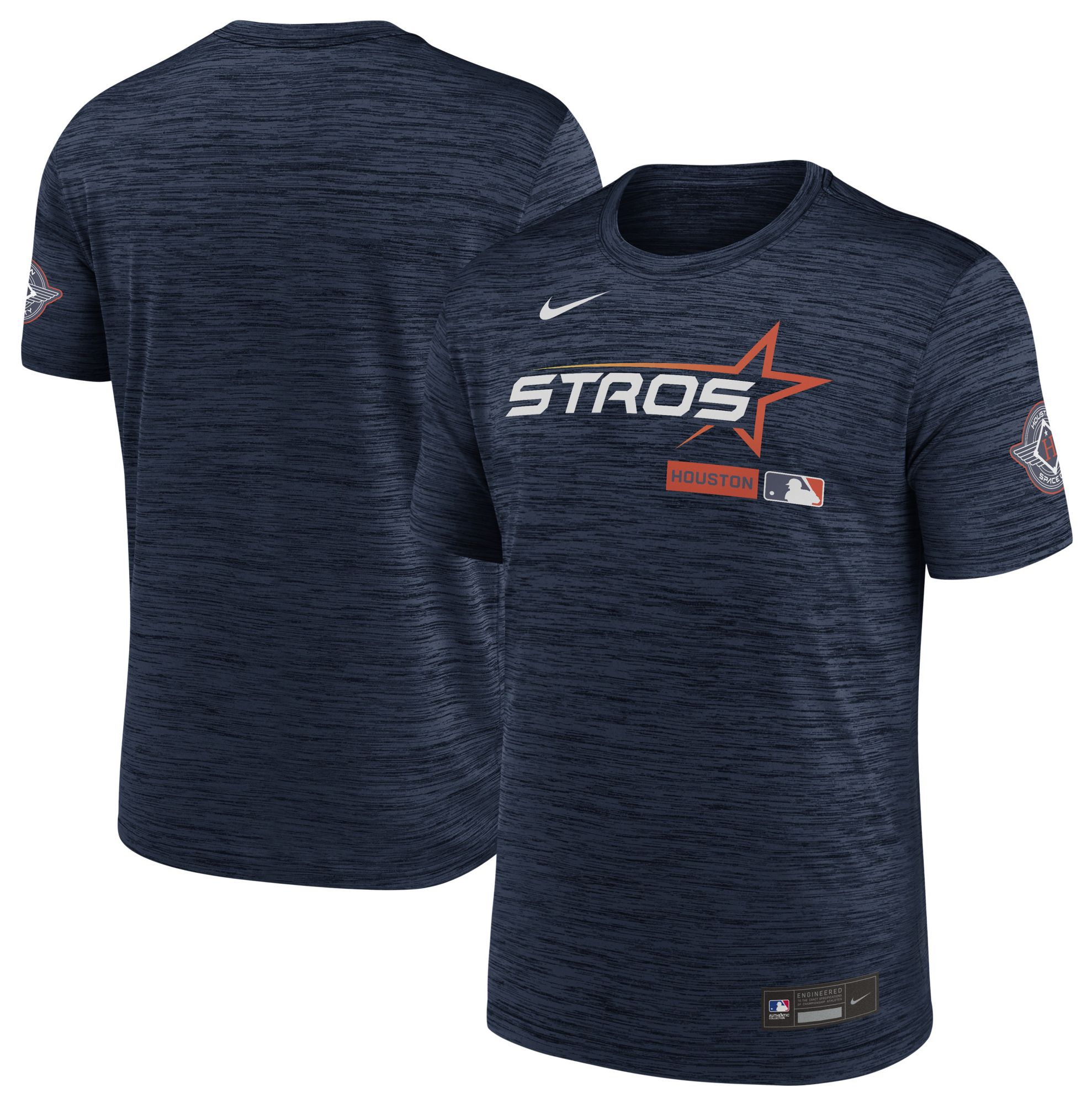 Nike Men's City Connect Houston Astros Authentic Collection Velocity T-Shirt product image