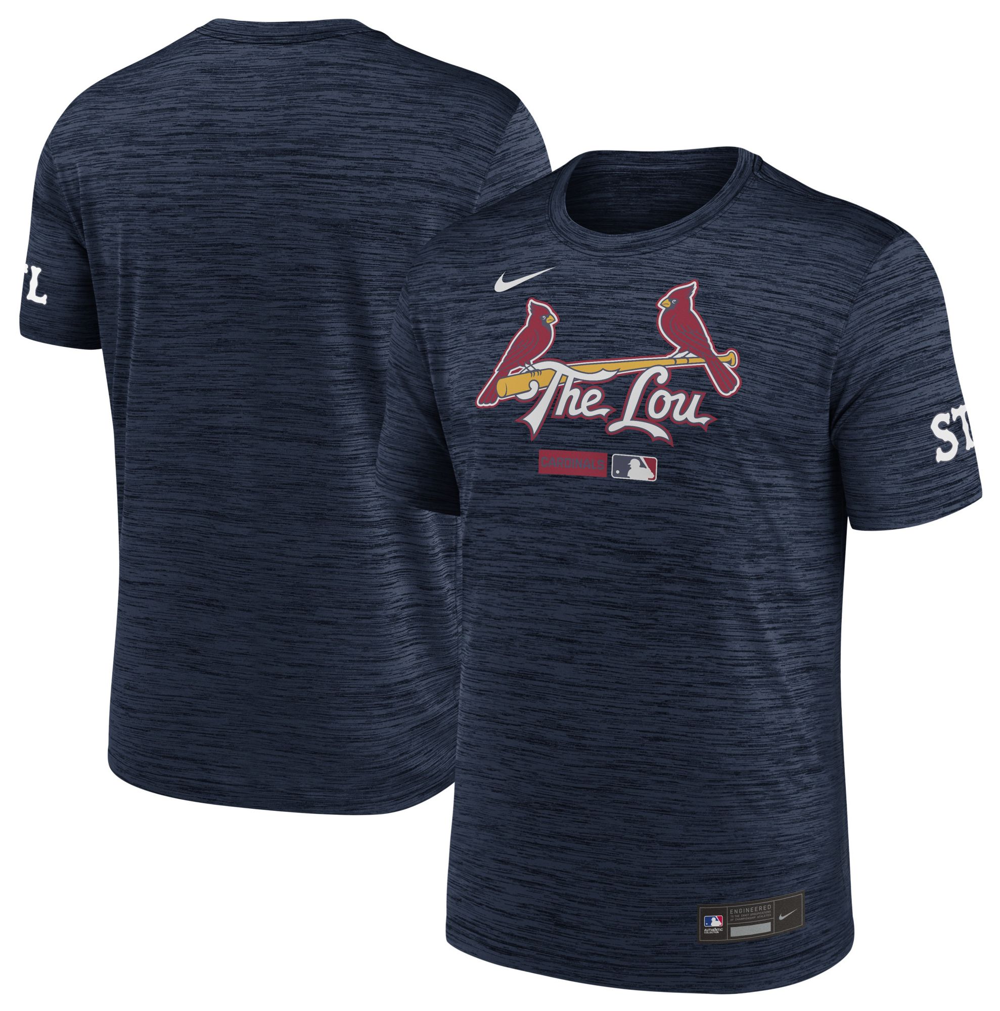 Nike Men's City Connect St. Louis Cardinals Authentic Collection Velocity T-Shirt product image