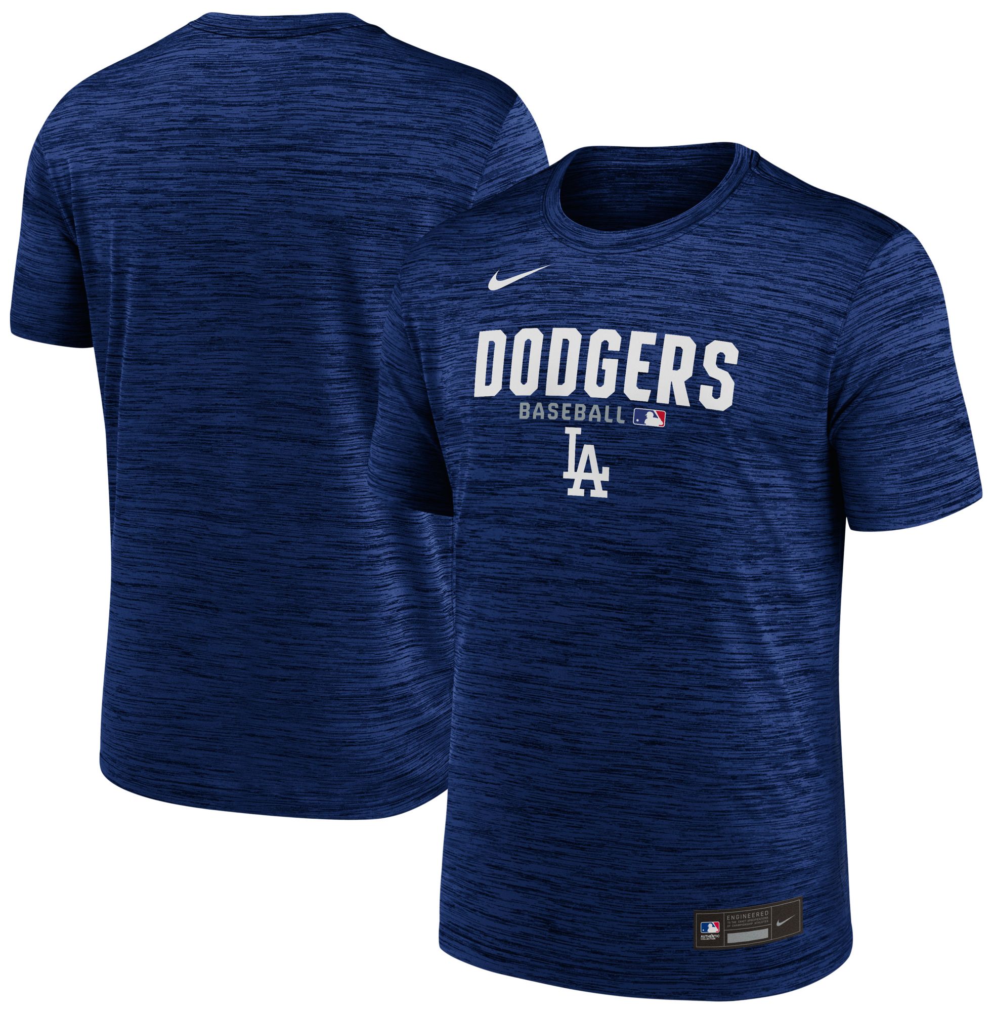 Nike Men's Los Angeles Dodgers Royal Authentic Collection Velocity T-Shirt product image