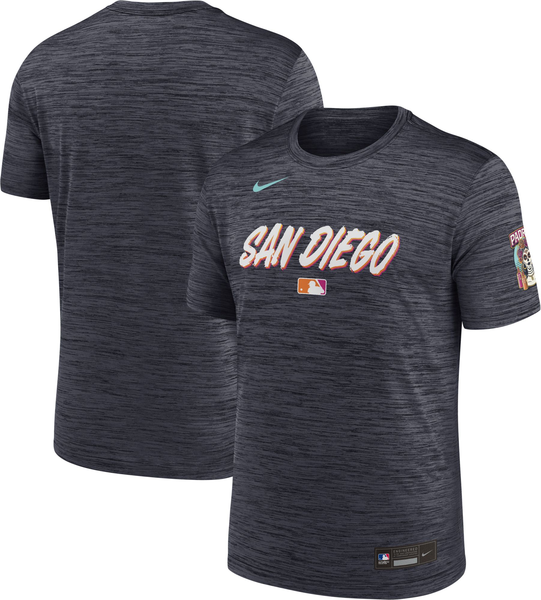 Nike Men's San Diego Padres 2026 City Connect Dri-FIT Authentic Collection Velocity T-Shirt product image