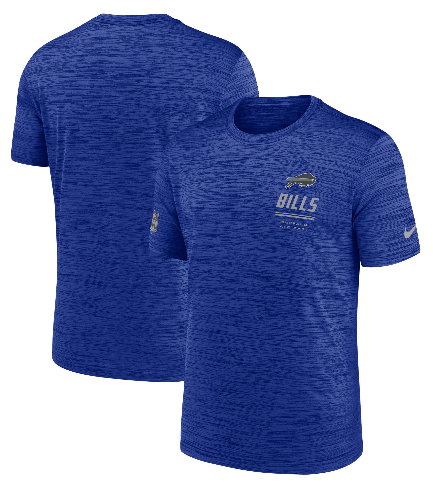 Nike Men's Buffalo Bills Royal Sideline Velocity T-Shirt product image