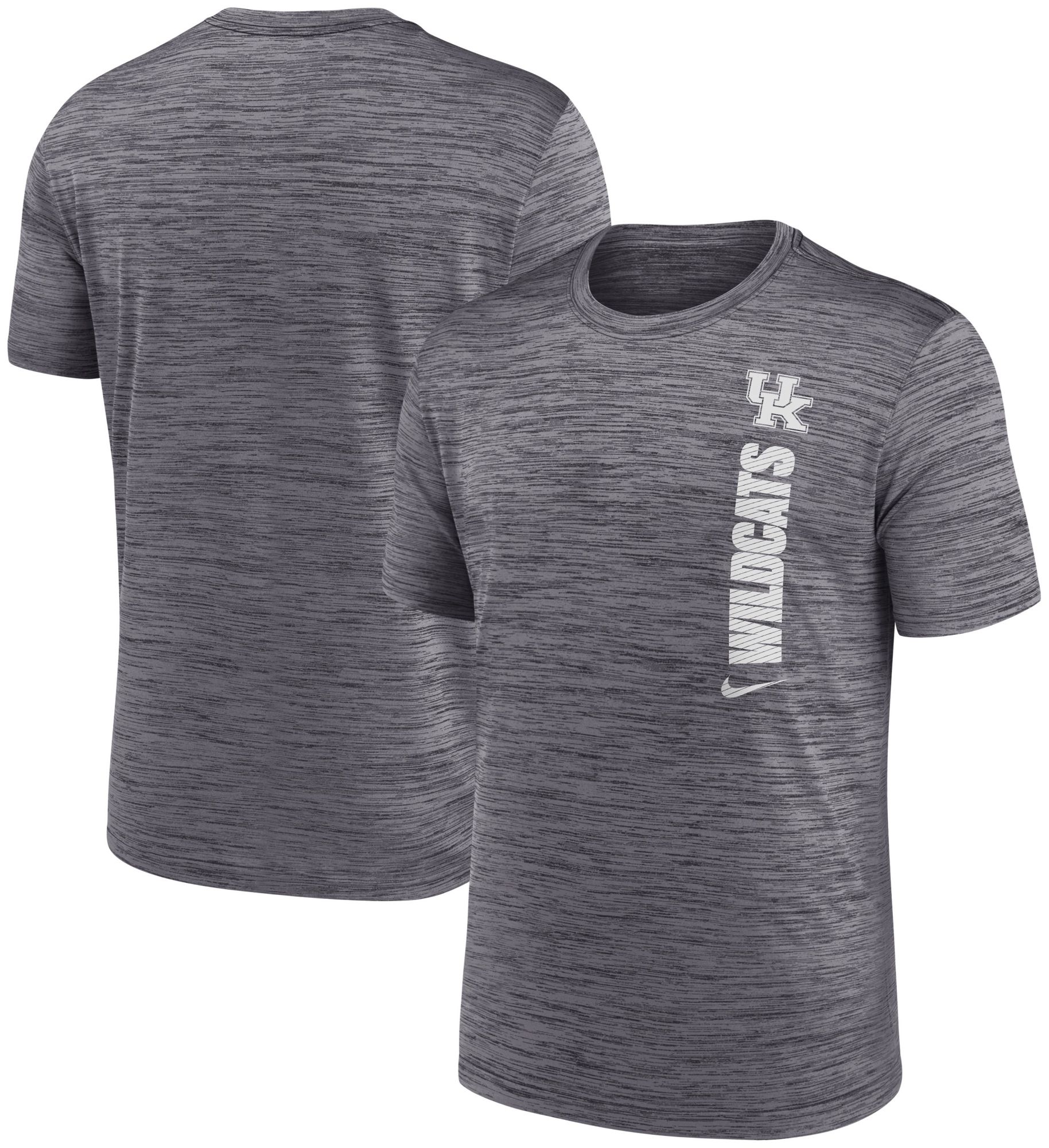 Nike Men's Kentucky Wildcats Gray Dri-FIT Velocity Logo T-Shirt product image