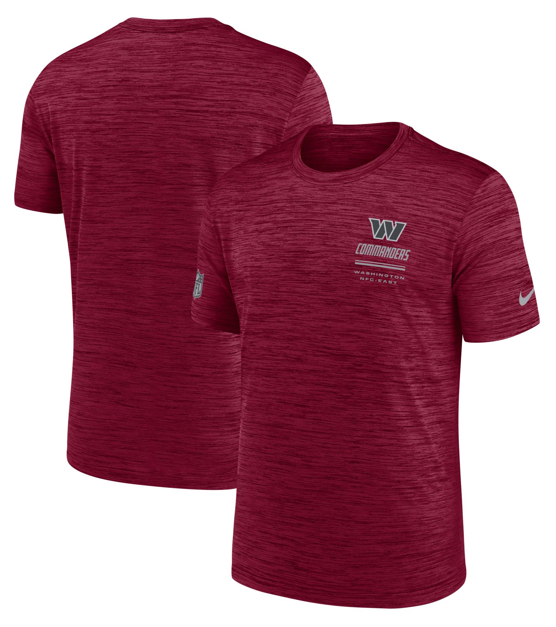 Nike Men's Washington Commanders Team Red Sideline Velocity T-Shirt product image