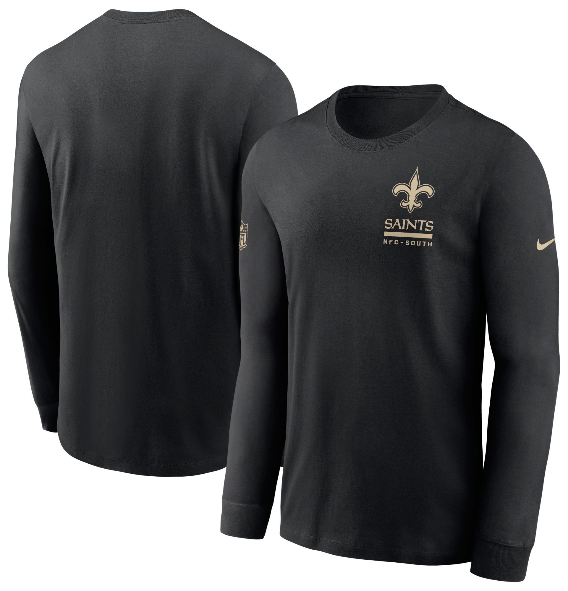 Nike Men's New Orleans Saints Black Legend Team Issue Long Sleeve T-Shirt product image