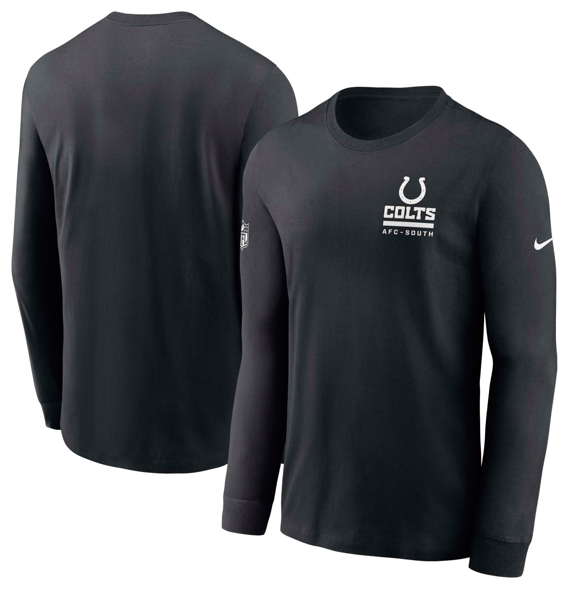 Nike Men's Indianapolis Colts Black Team Issued Long Sleeve T-Shirt product image