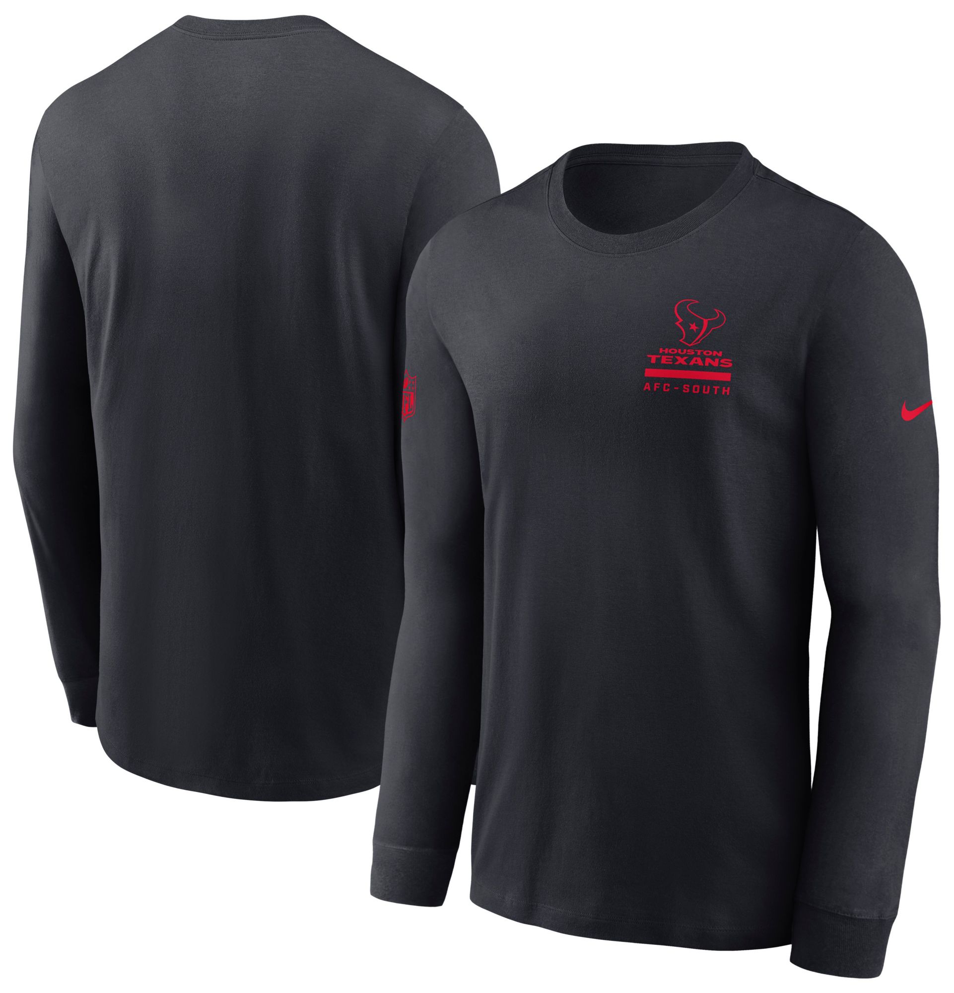 Nike Men's Houston Texans Pitch Blue Legend Team Issue Long Sleeve T-Shirt product image