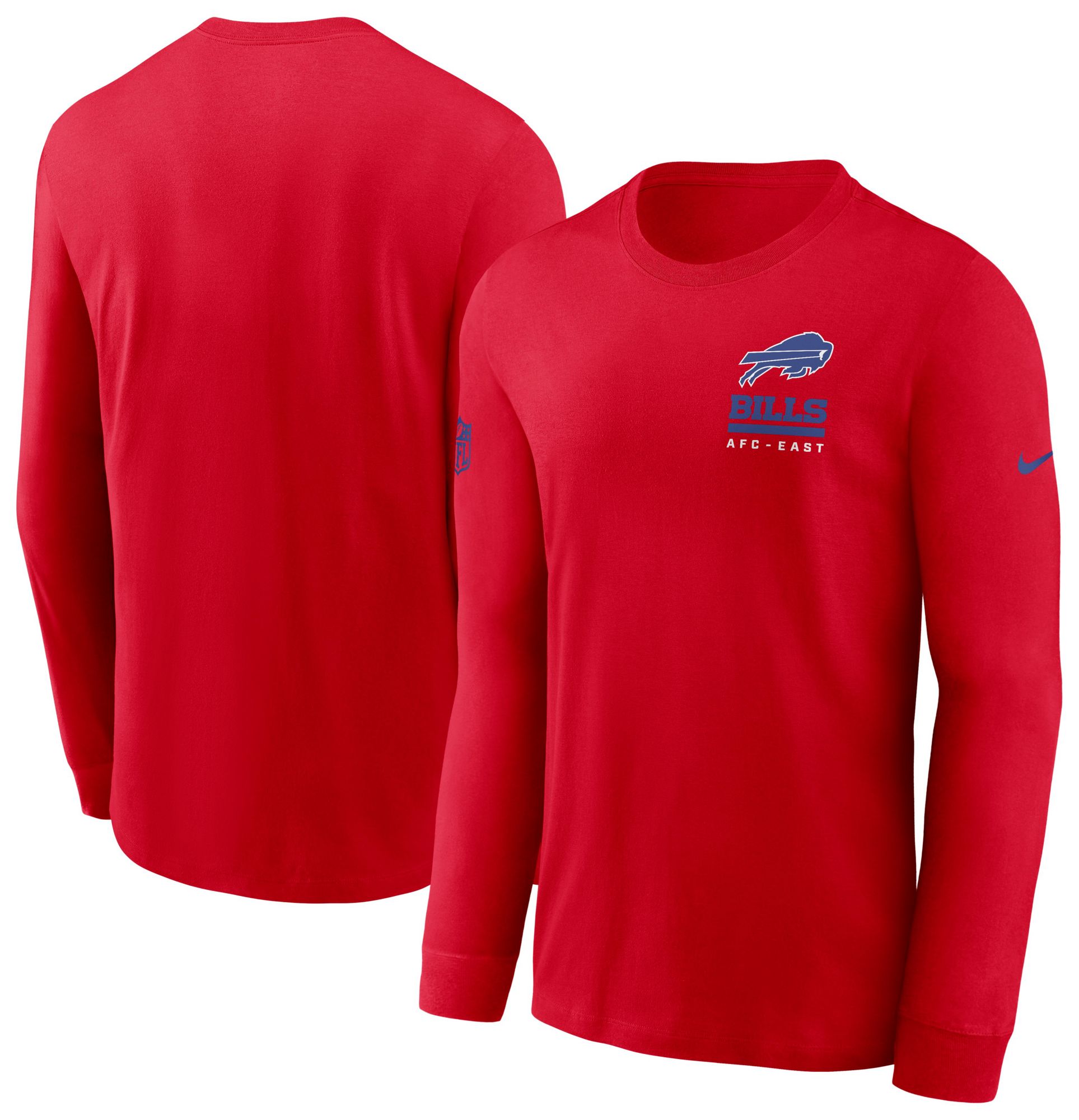 Nike Men's Buffalo Bills University Red Legend Team Issue Long Sleeve T-Shirt product image