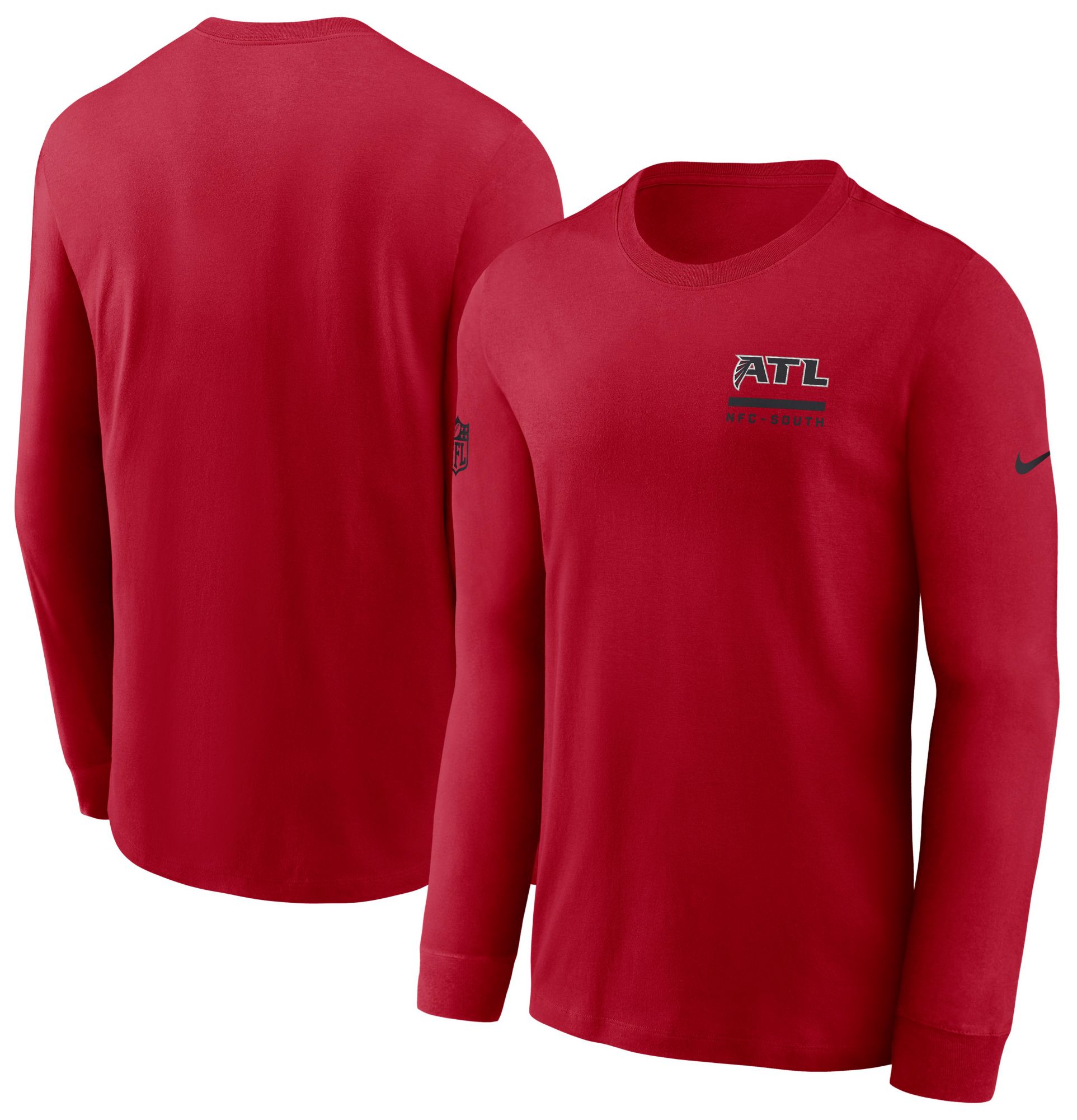 Nike Men's Atlanta Falcons Gym Red Legend Team Issue Long Sleeve T-Shirt product image
