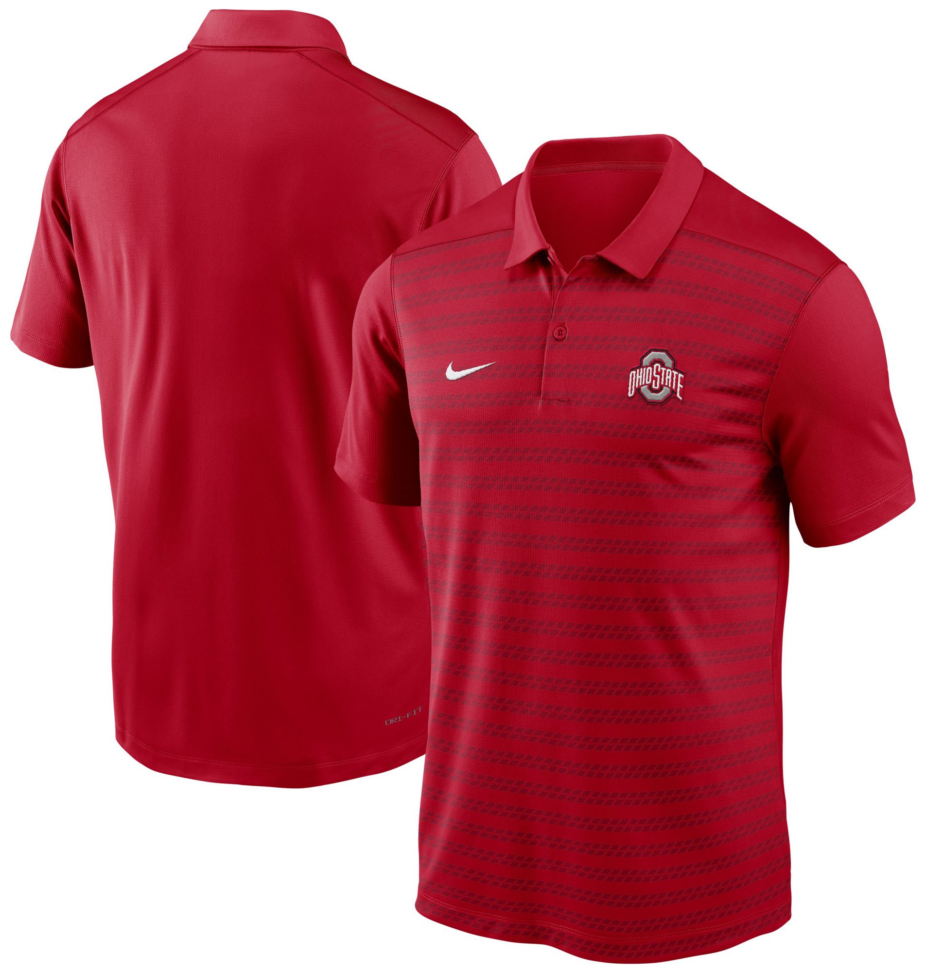 Nike Men's Ohio State Buckeyes Scarlet Dri-FIT Victory Polo product image