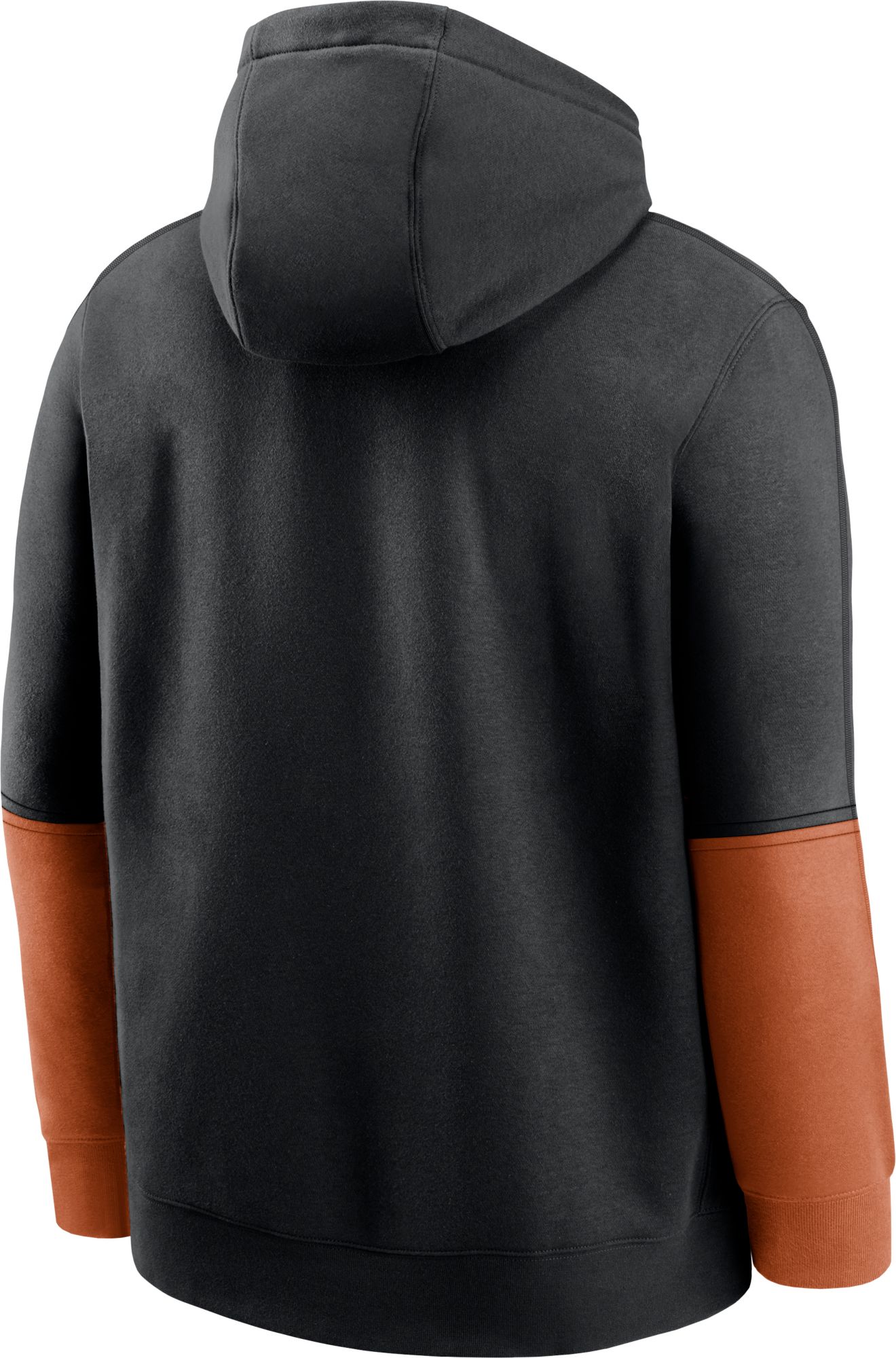 Nike Men's Texas Longhorns Black Club Fleece Team Issue Sideline Player Pullover Hoodie product image