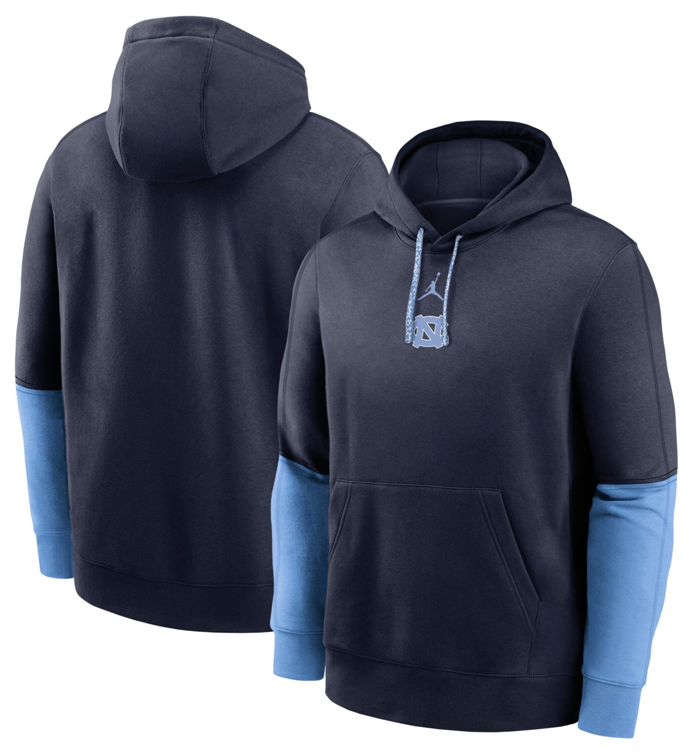 Jordan Men's North Carolina Tar Heels Navy Club Fleece Team Issue ...