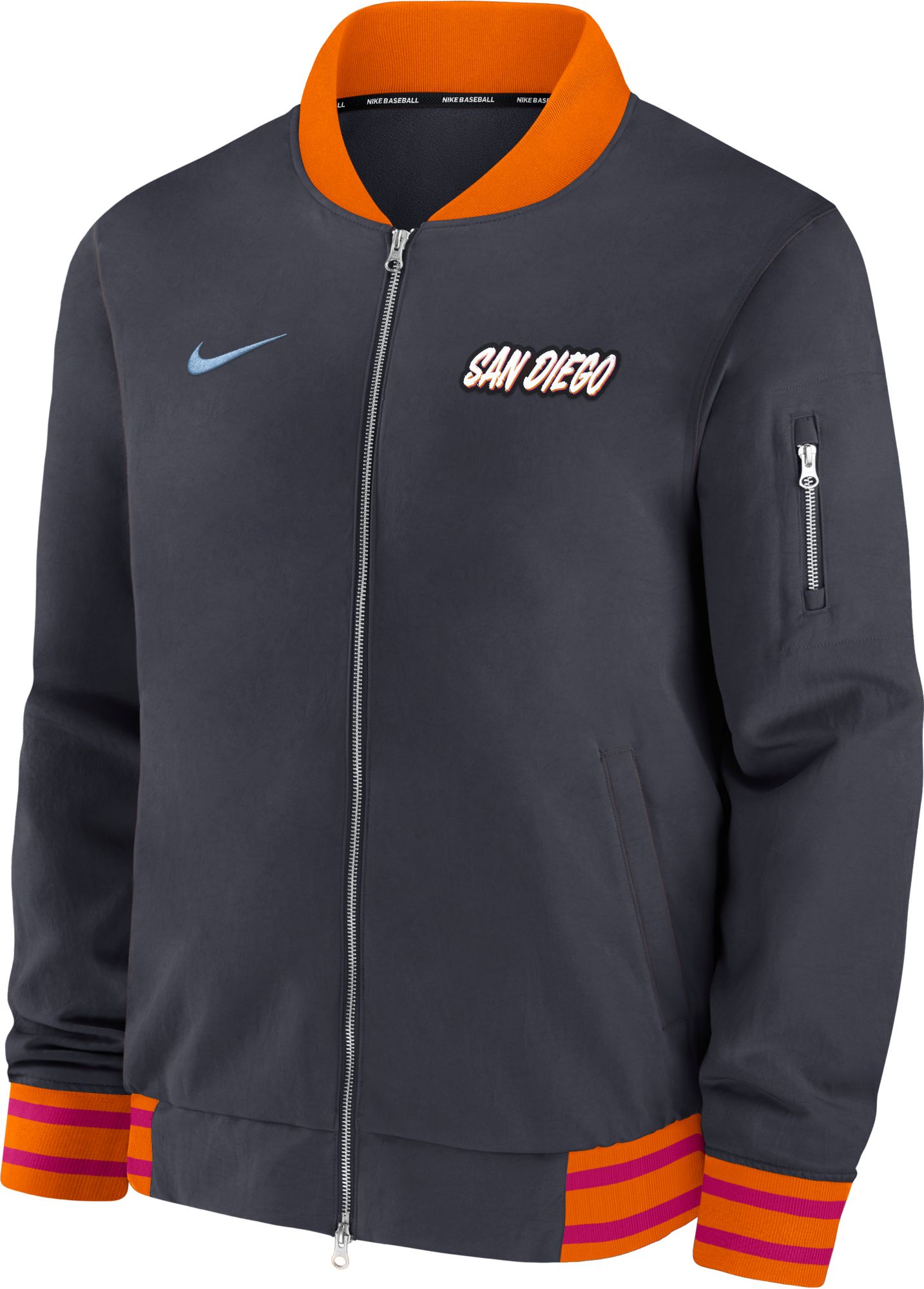 Nike Men's San Diego Padres 2026 City Connect Bomber Jacket product image