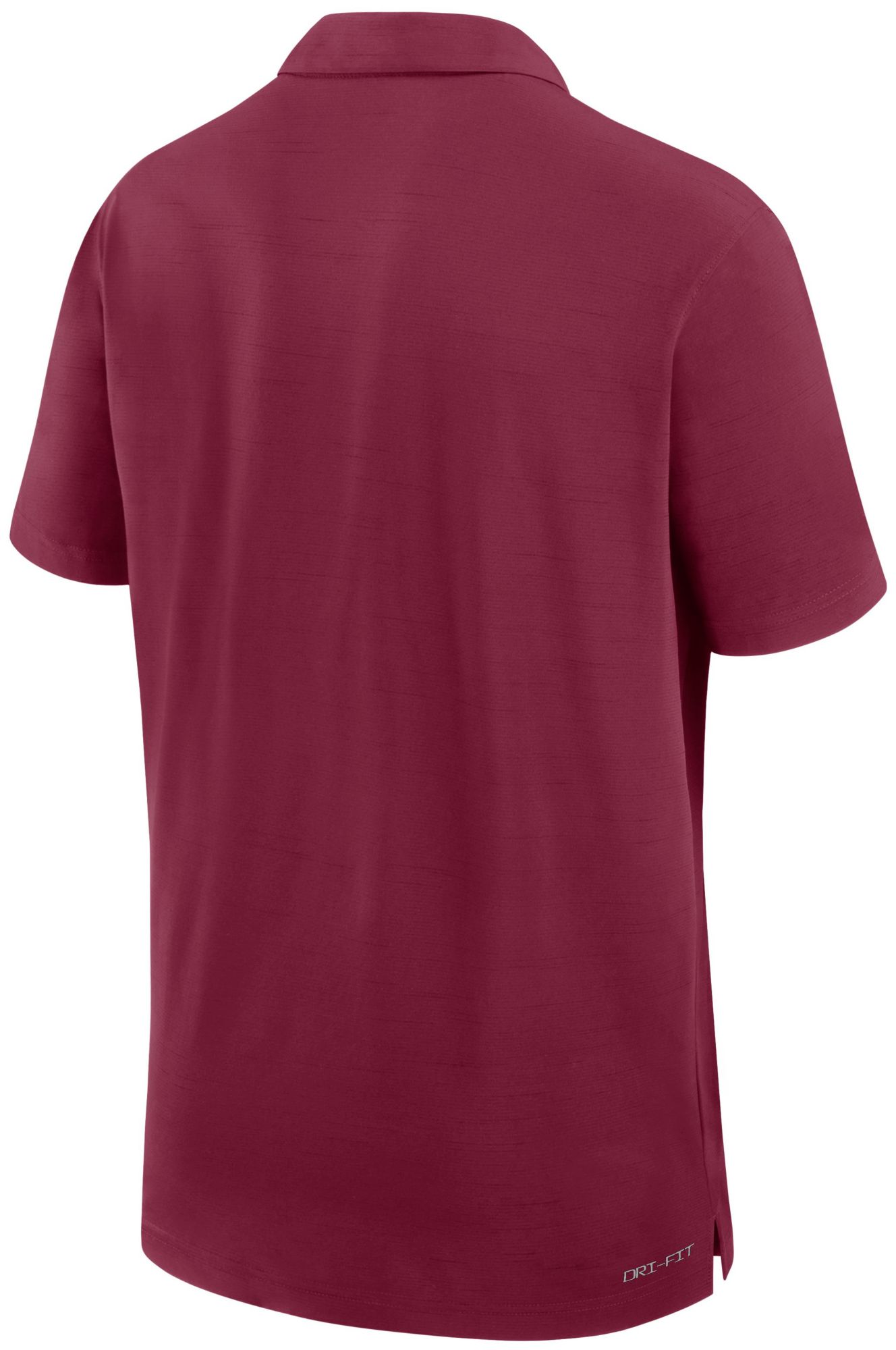 Nike Men's Florida State Seminoles Garnet Dri-FIT Woven Polo product image