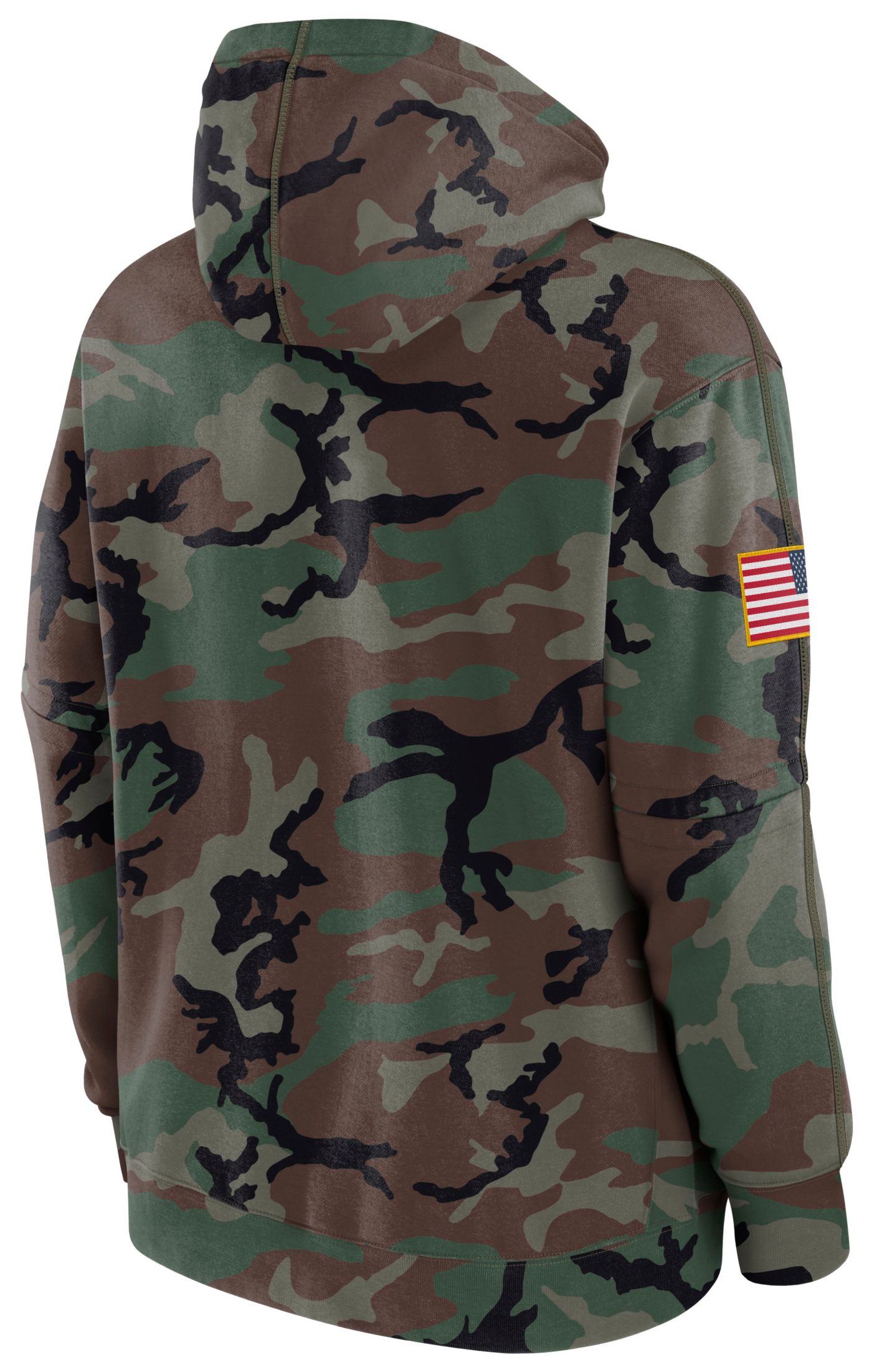 Nike Men s LSU Tigers Olive Camo Military Appreciation Club Fleece Pullover Hoodie Dick s Sporting Goods