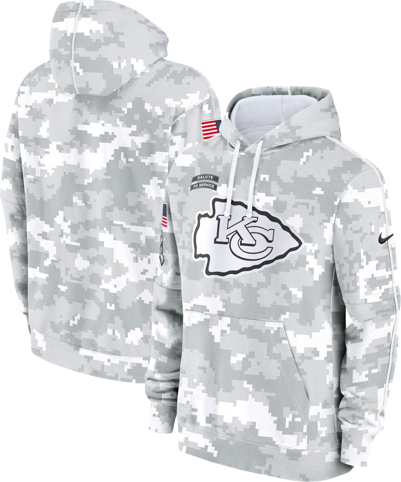 Kansas City Chiefs salute to service Nike outlet hoodie