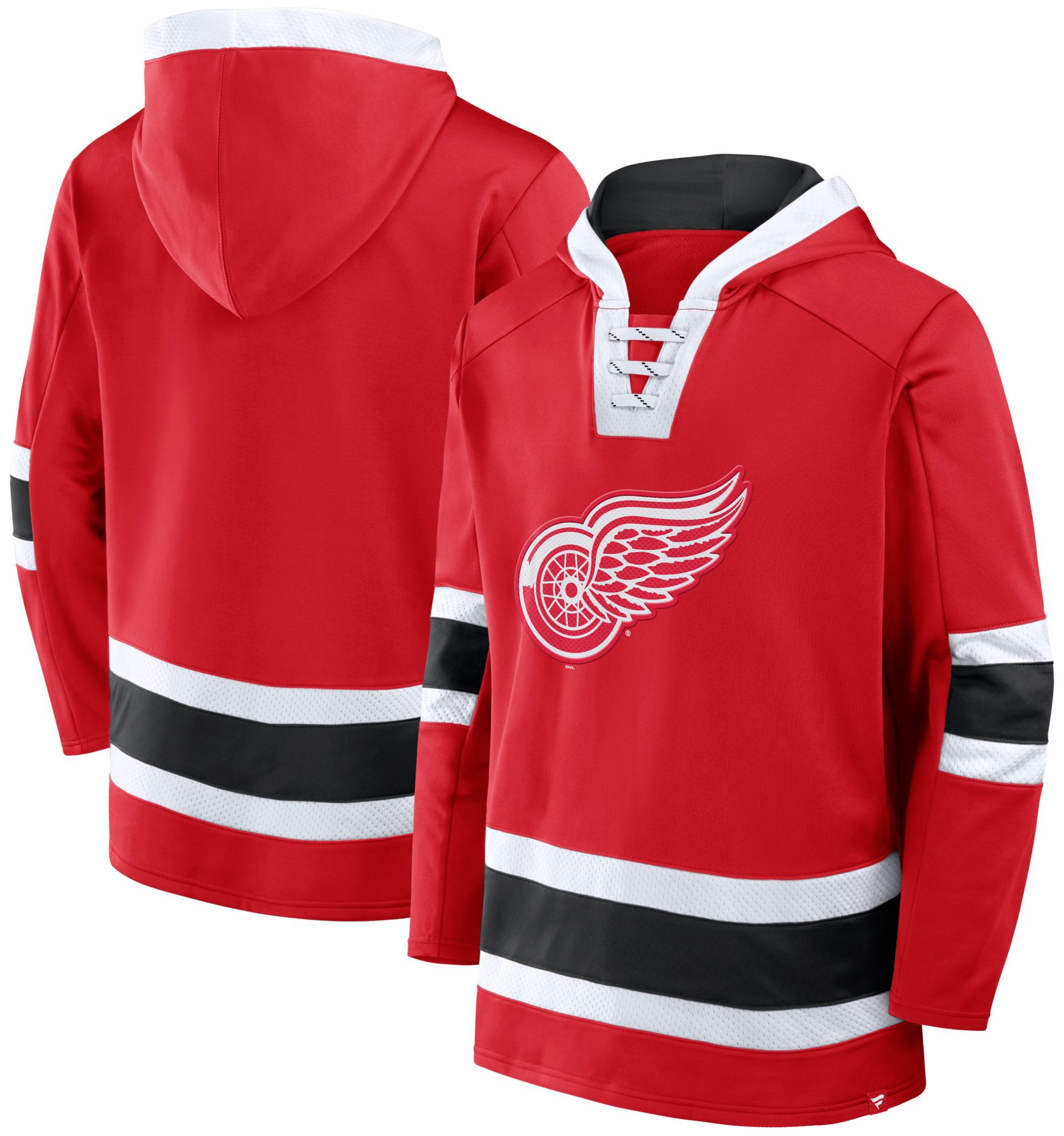 NHL Adult Detroit Red Wings Iniside Line Red Pullover Hoodie product image