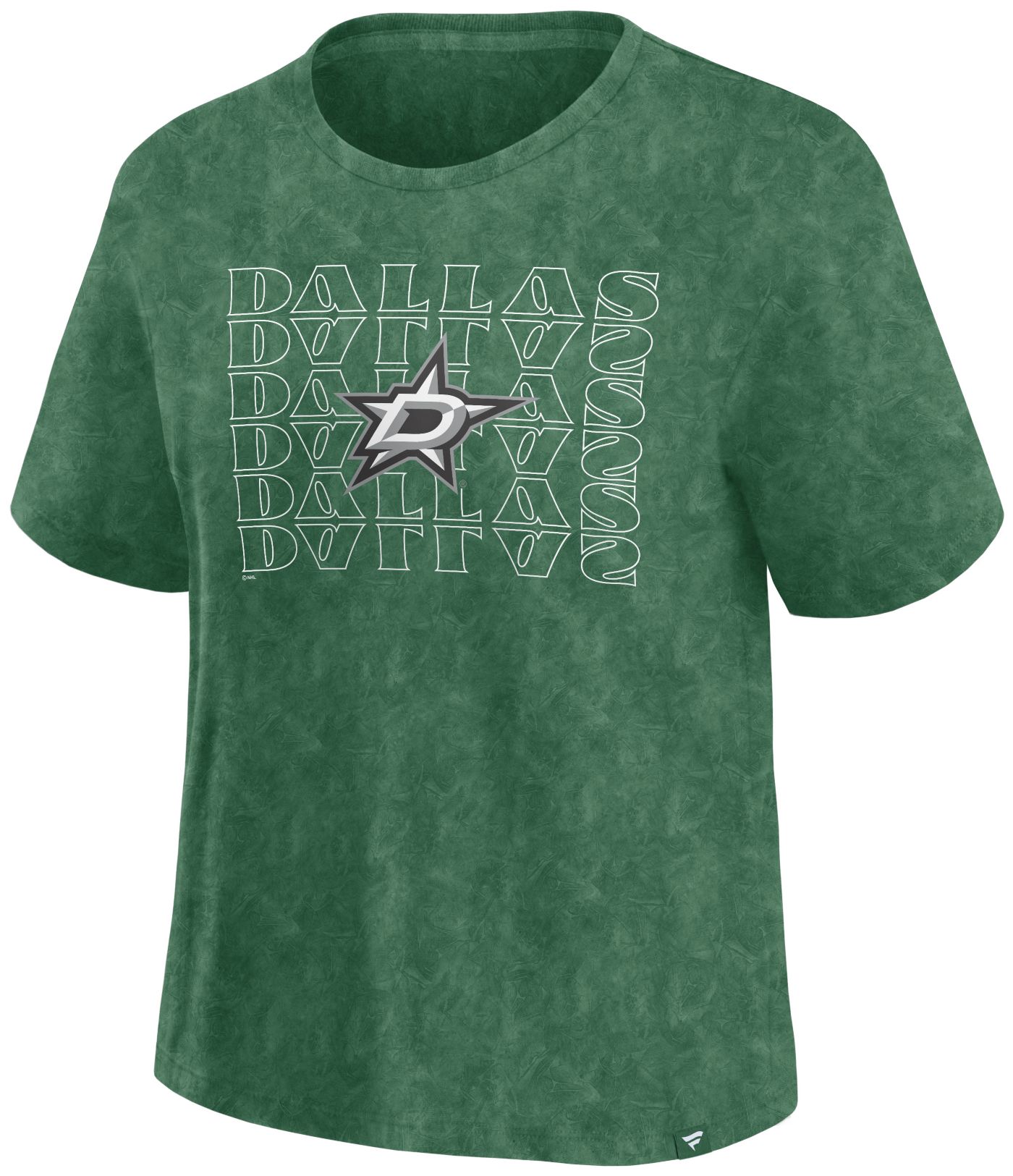 NHL Women s Dallas Stars 2024 2025 Faded Wash Green T Shirt Dick s Sporting Goods