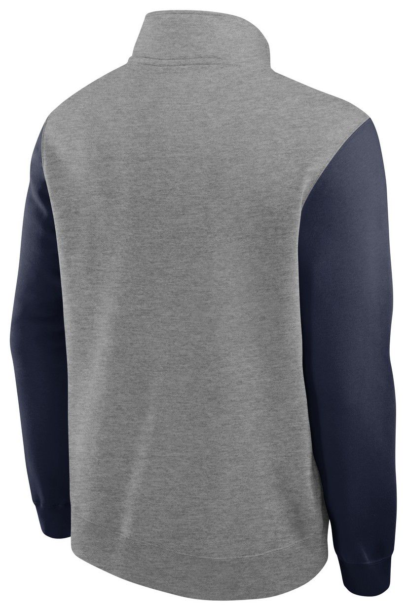 Nike Adult Auburn Tigers Dri-FIT Dark Grey Heather Fleece Half-Zip Pullover product image