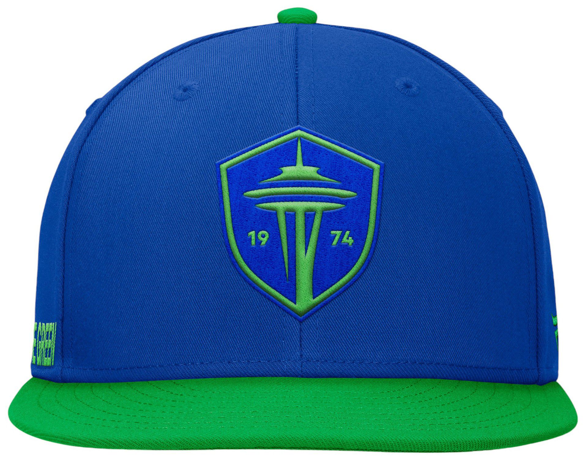 MLS Adult Seattle Sounders Sitter Blue Snapback Adjustable Hat product image