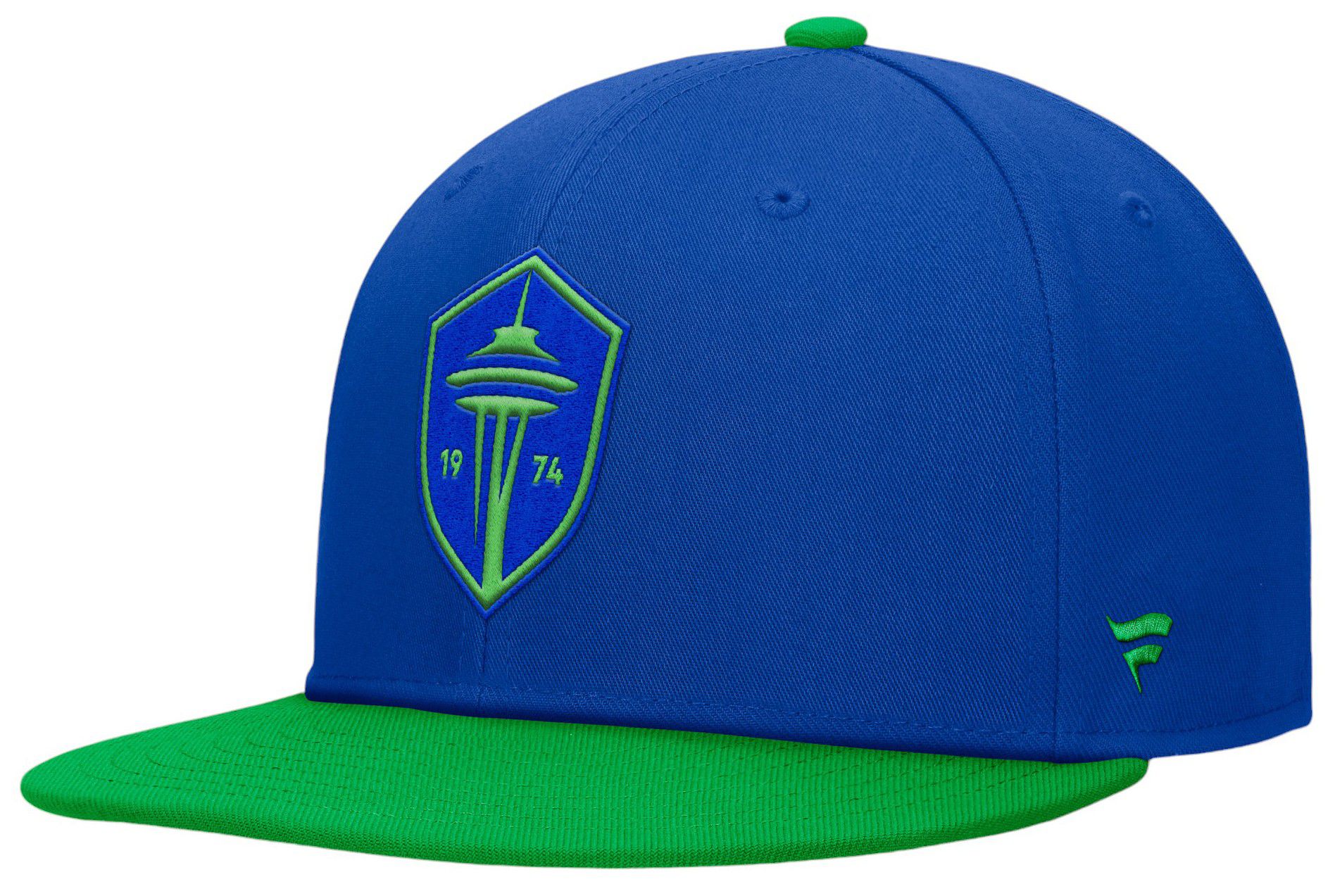 MLS Adult Seattle Sounders Sitter Blue Snapback Adjustable Hat product image